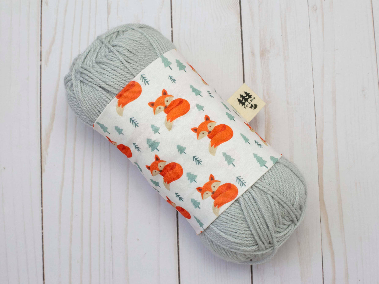 Chaussette à laine motif Adorables renards