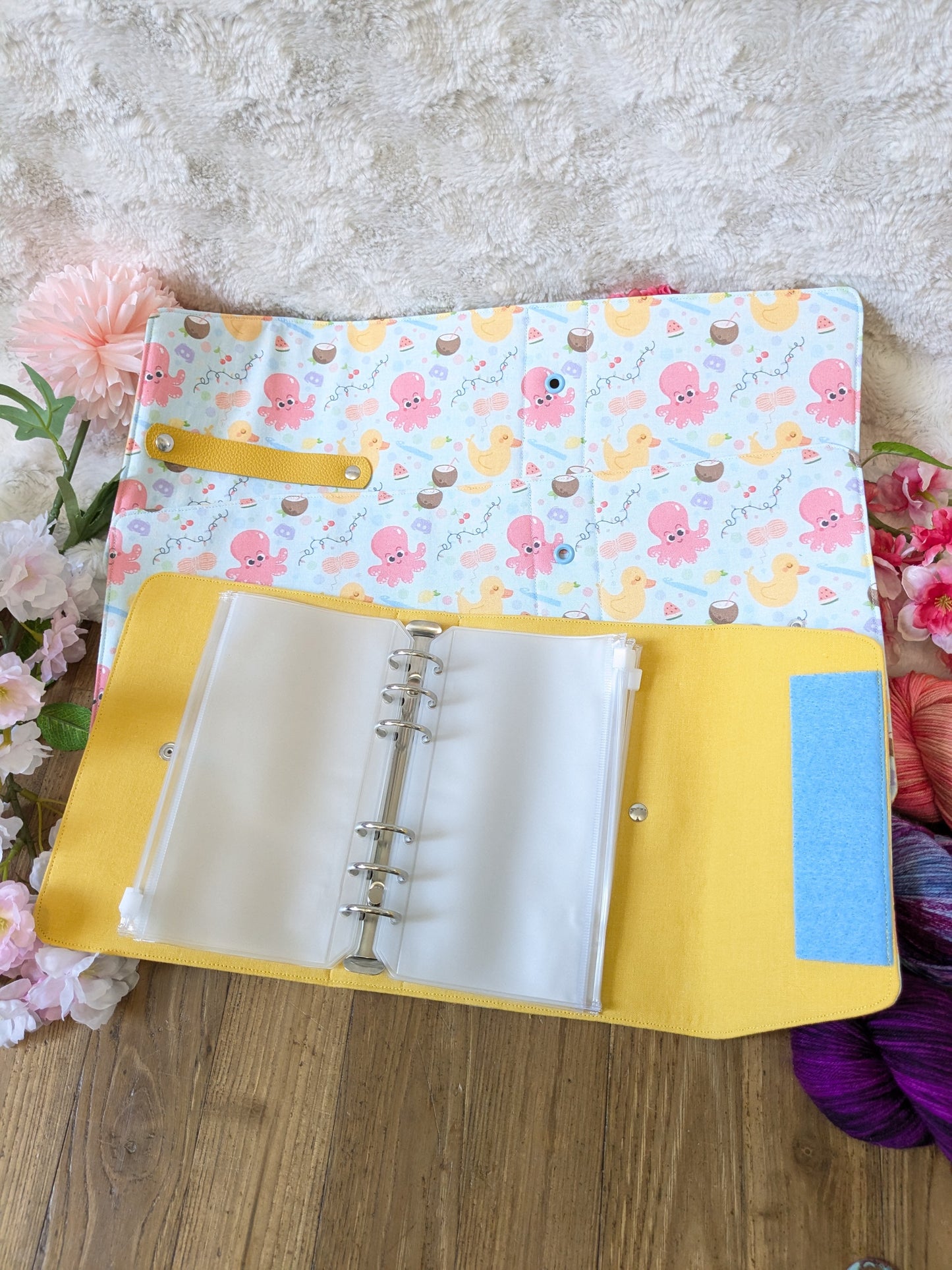 Classeur à aiguilles "Summer crochet" (classeur complet = couverture + structure ⚠️)