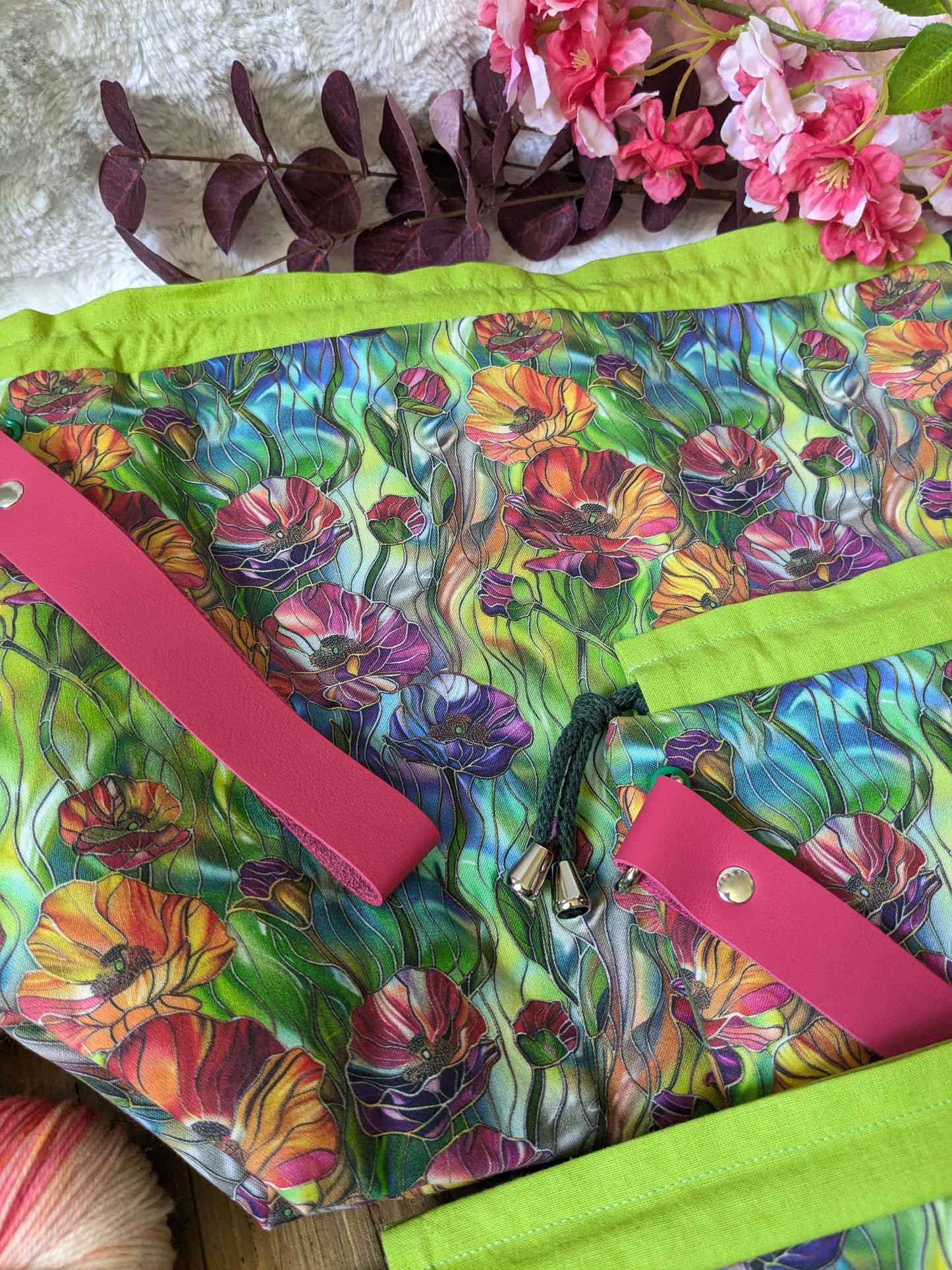 Sac à projet Basic "Vitrail fleurs des champs"