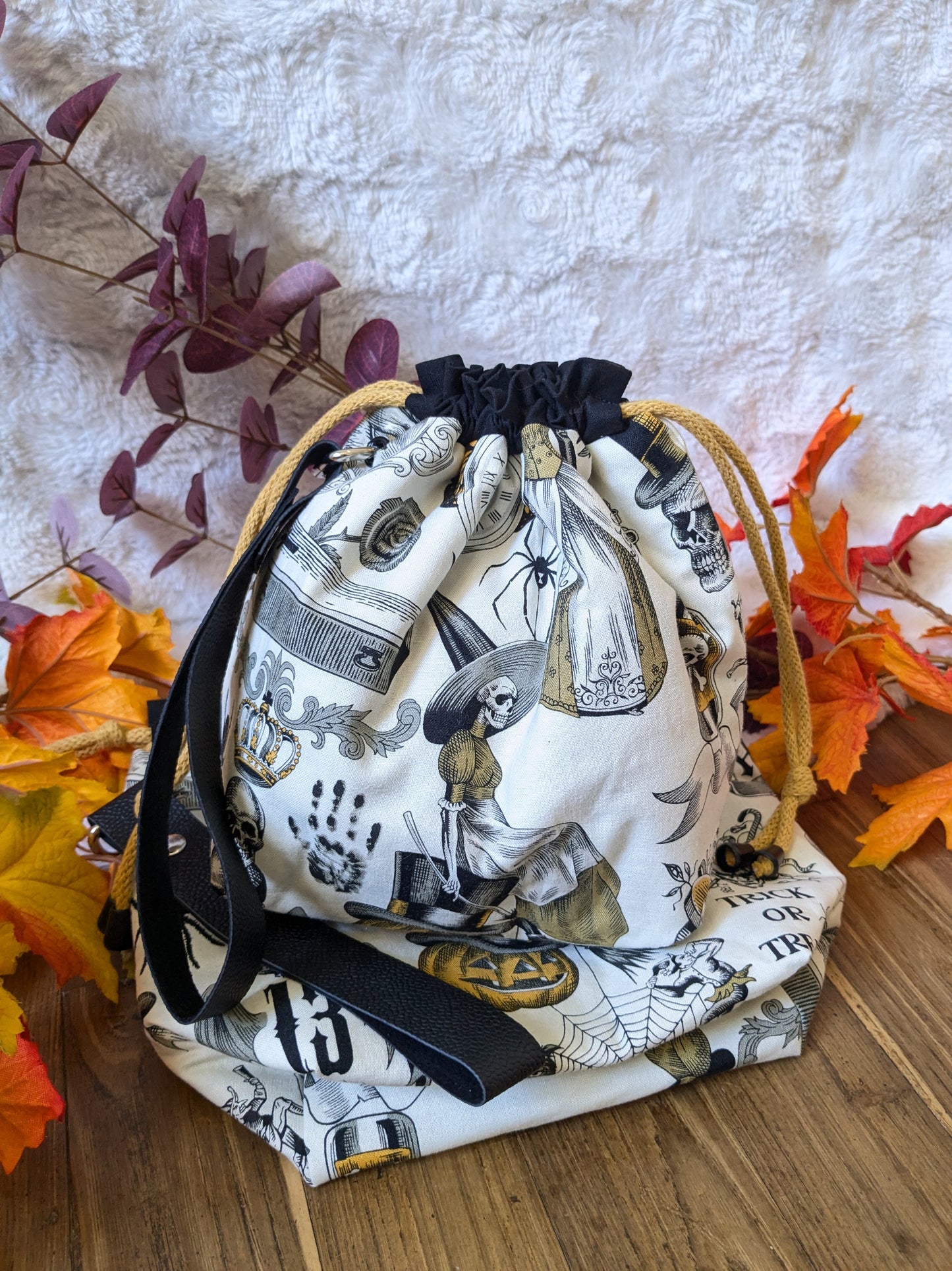 Sac à projet "Dark halloween"