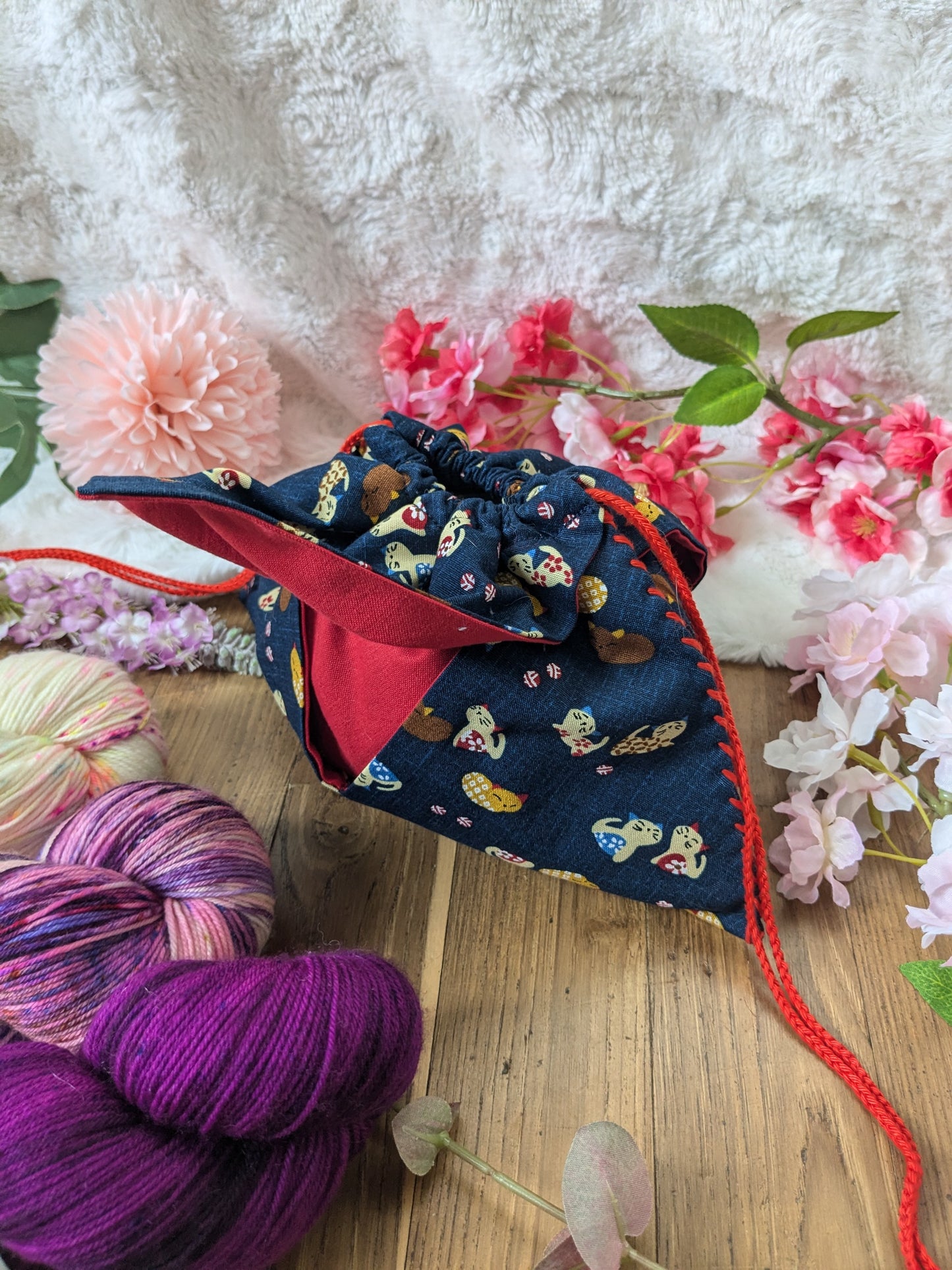 Pochette origami Chats japonais