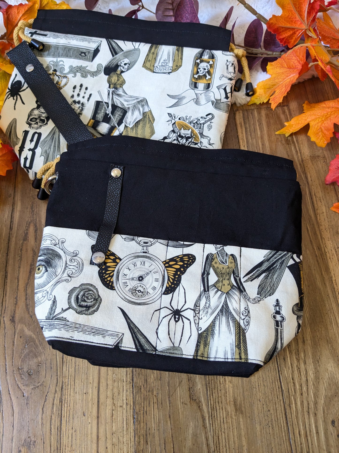 Sac à projet "Dark halloween"