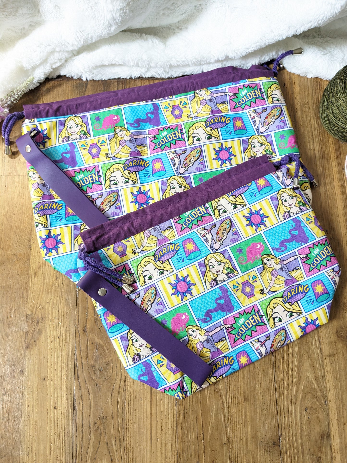 Sac à projet Basic "Raiponce"