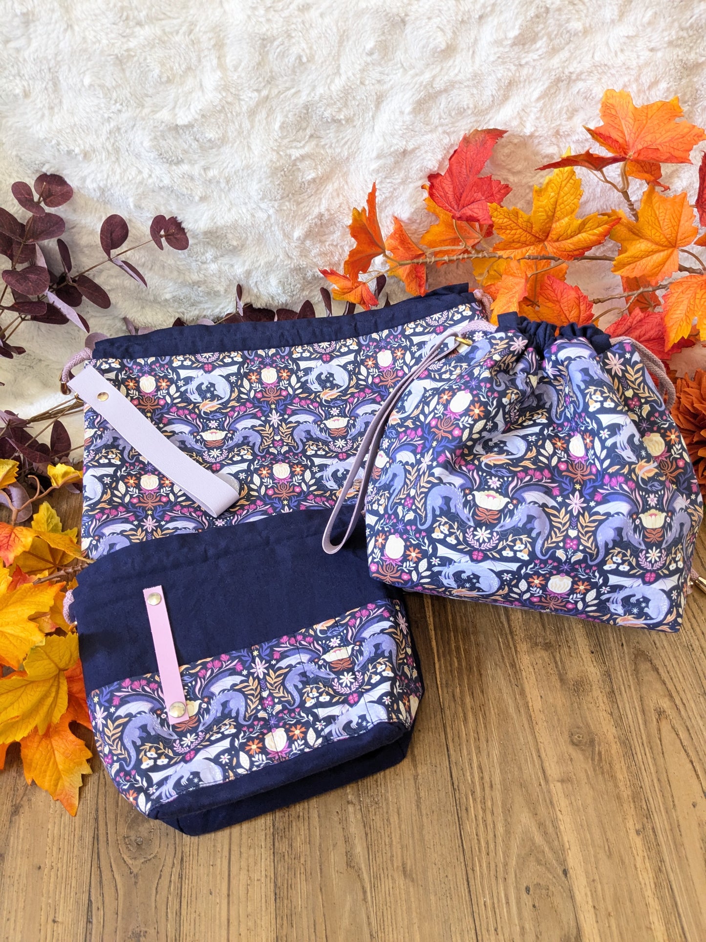 Sac à projet "Minis dragons"