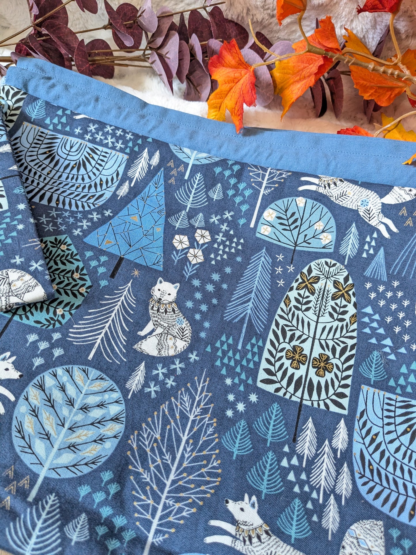 Sac à projet Optimo "Winter forest"