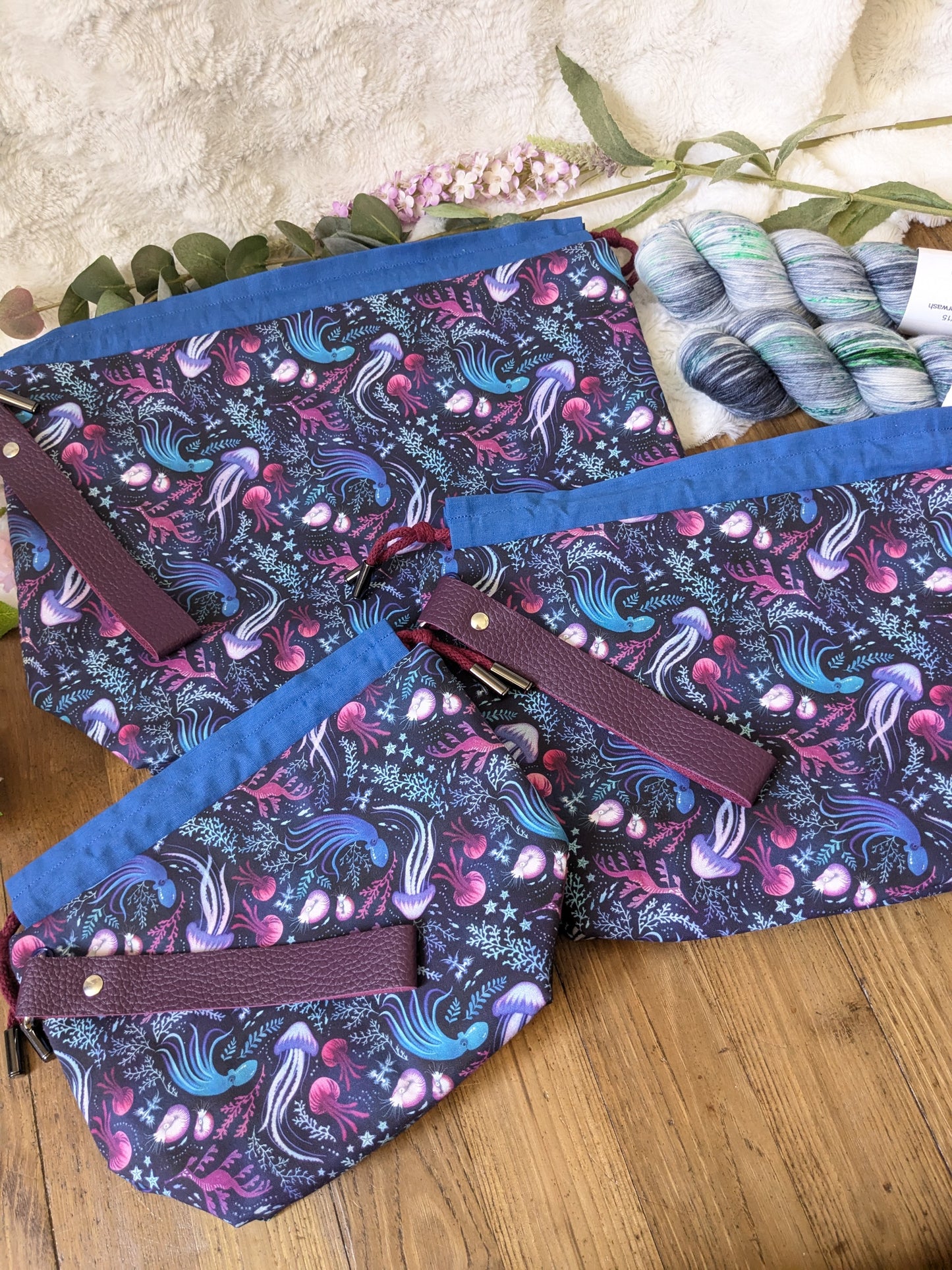 Sac à projet "Dans les abysses"