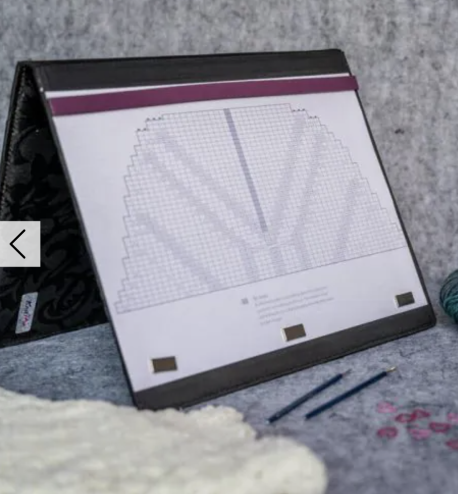Compagnon de lecture pour grilles tricot