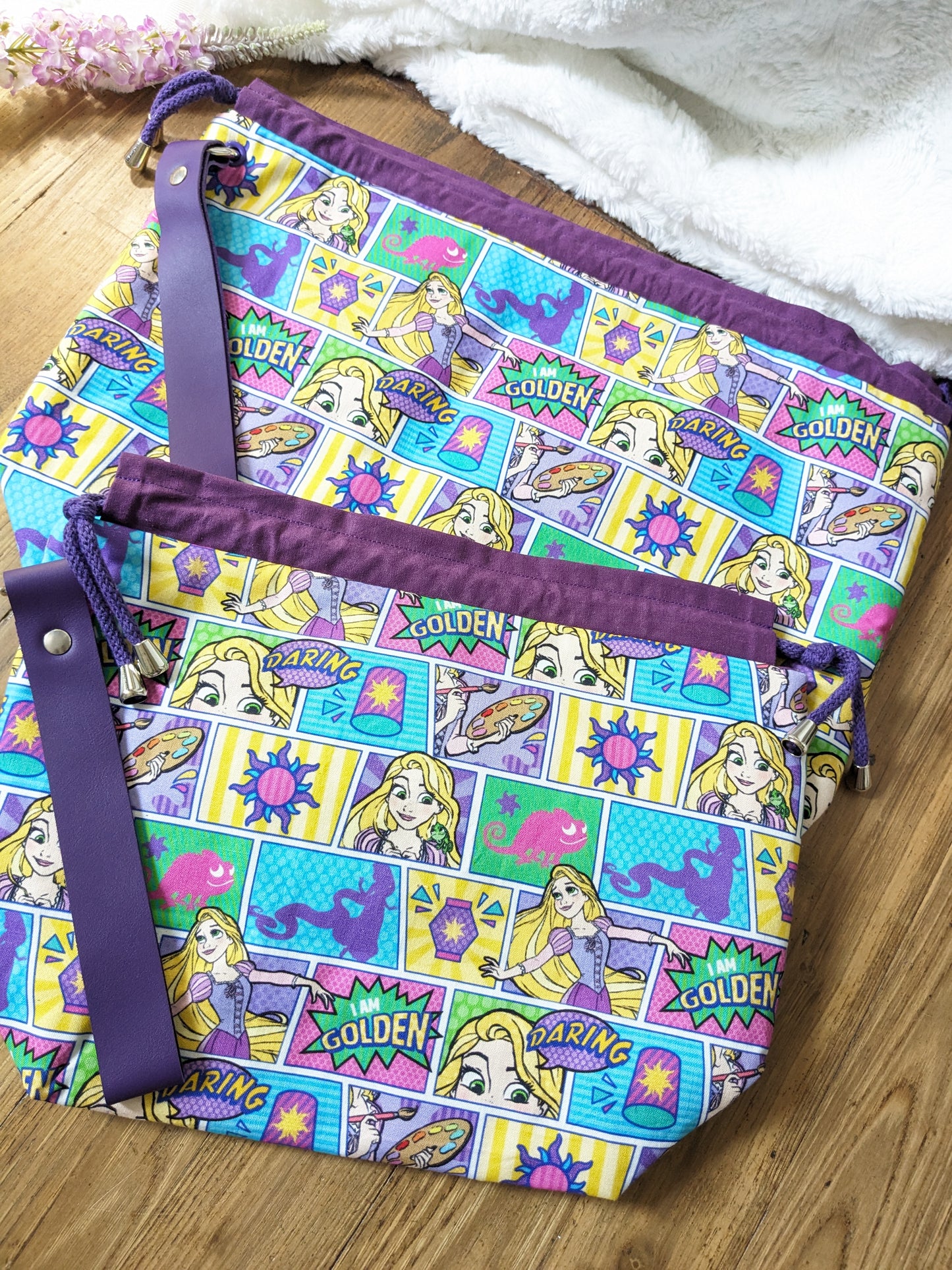 Sac à projet Basic "Raiponce"