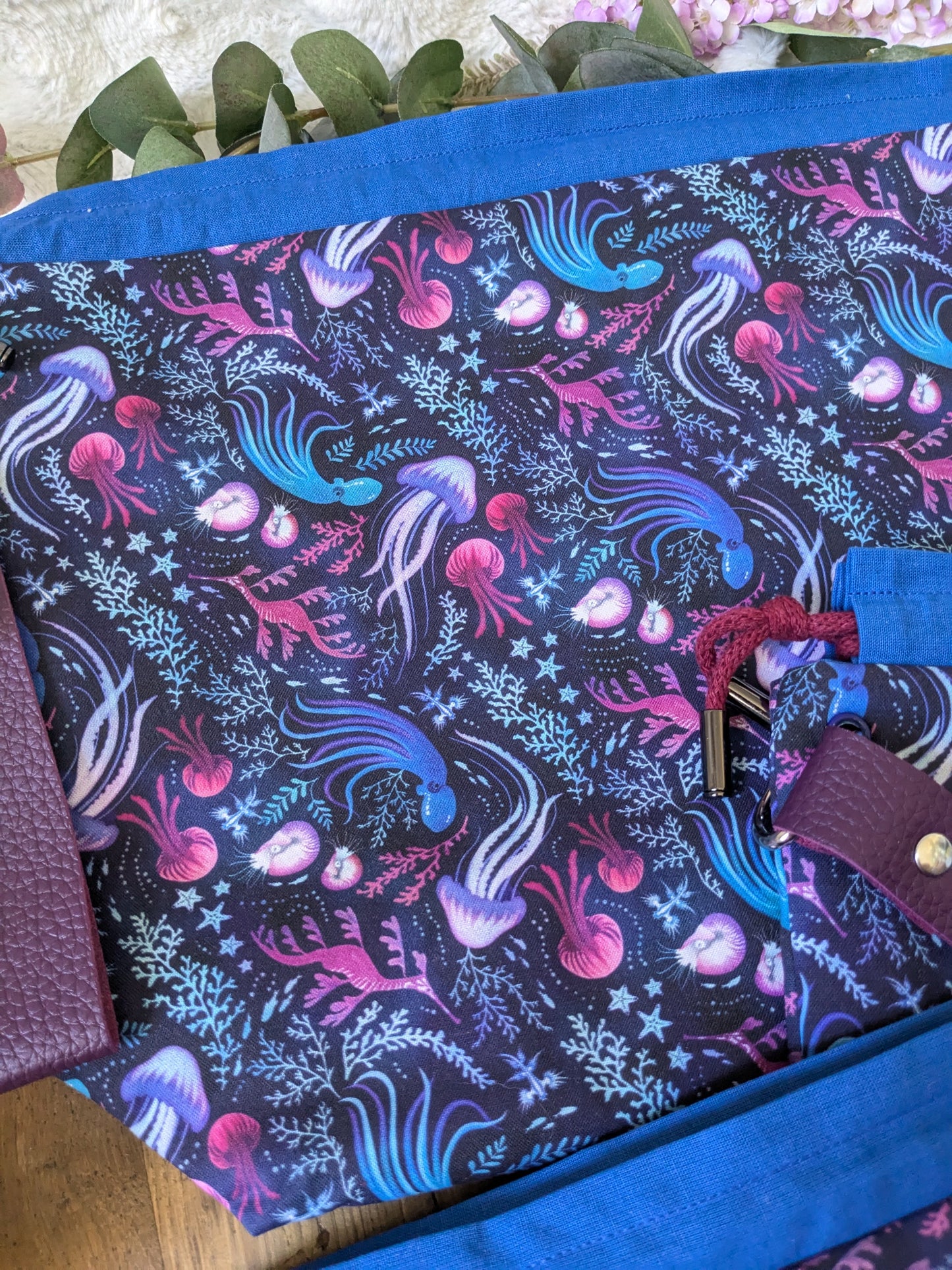Sac à projet "Dans les abysses"