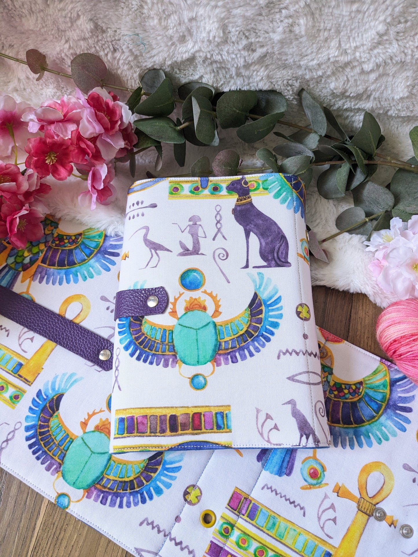 Classeur à aiguilles "Egypte" (classeur complet = couverture + structure ⚠️)