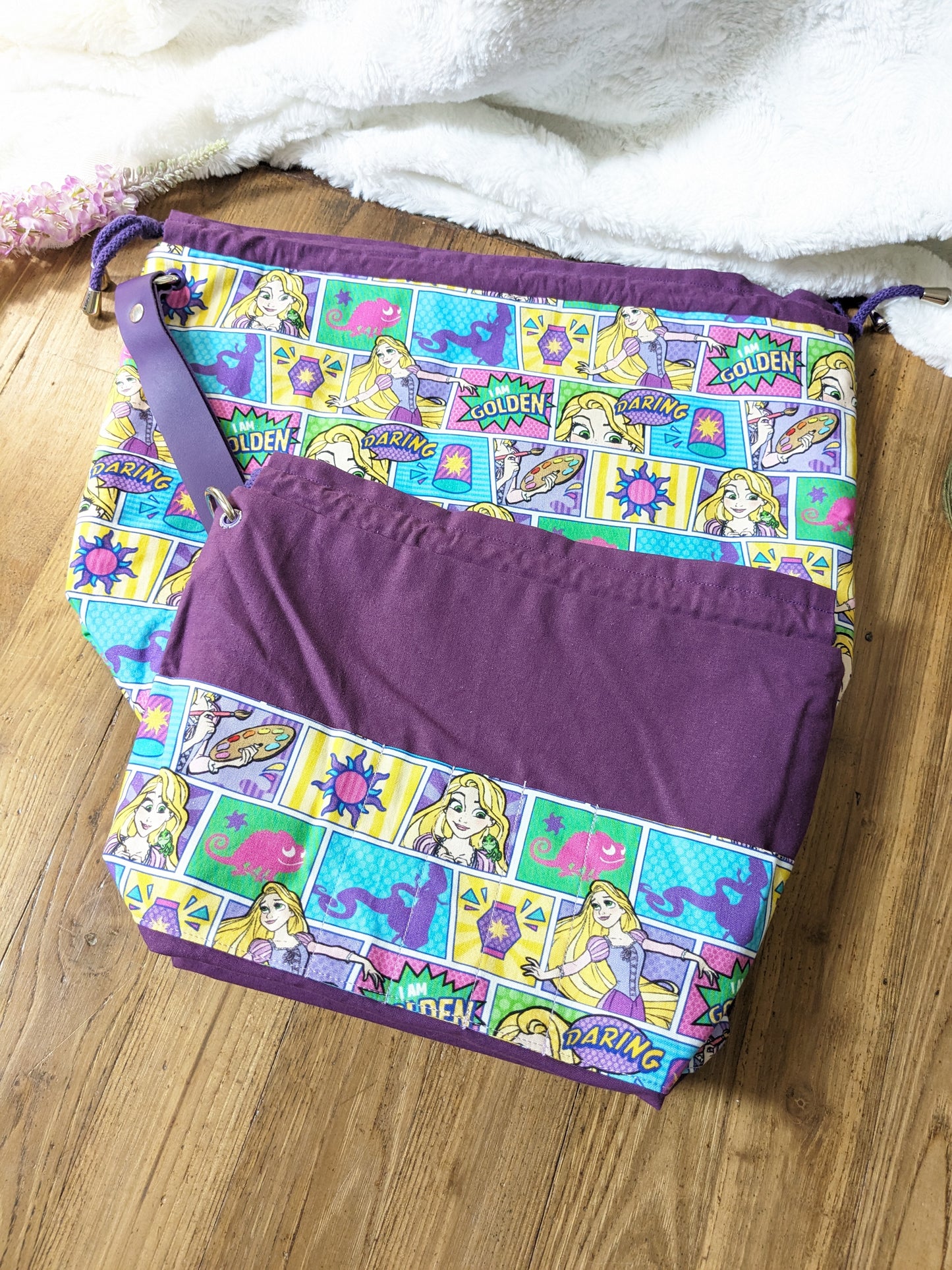 Sac à projet Basic "Raiponce"
