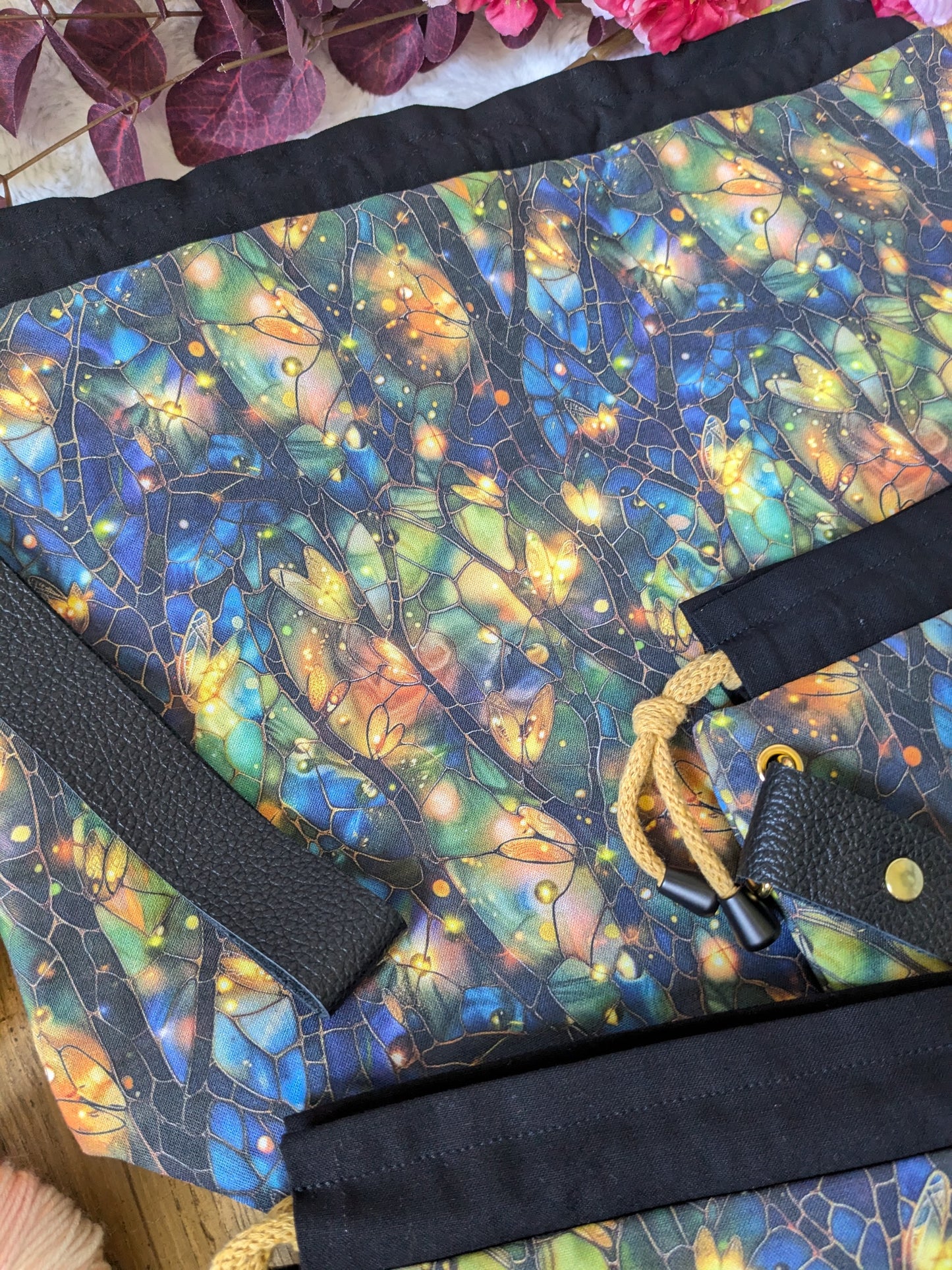 Sac à projet Basic "Vitrail lucioles"