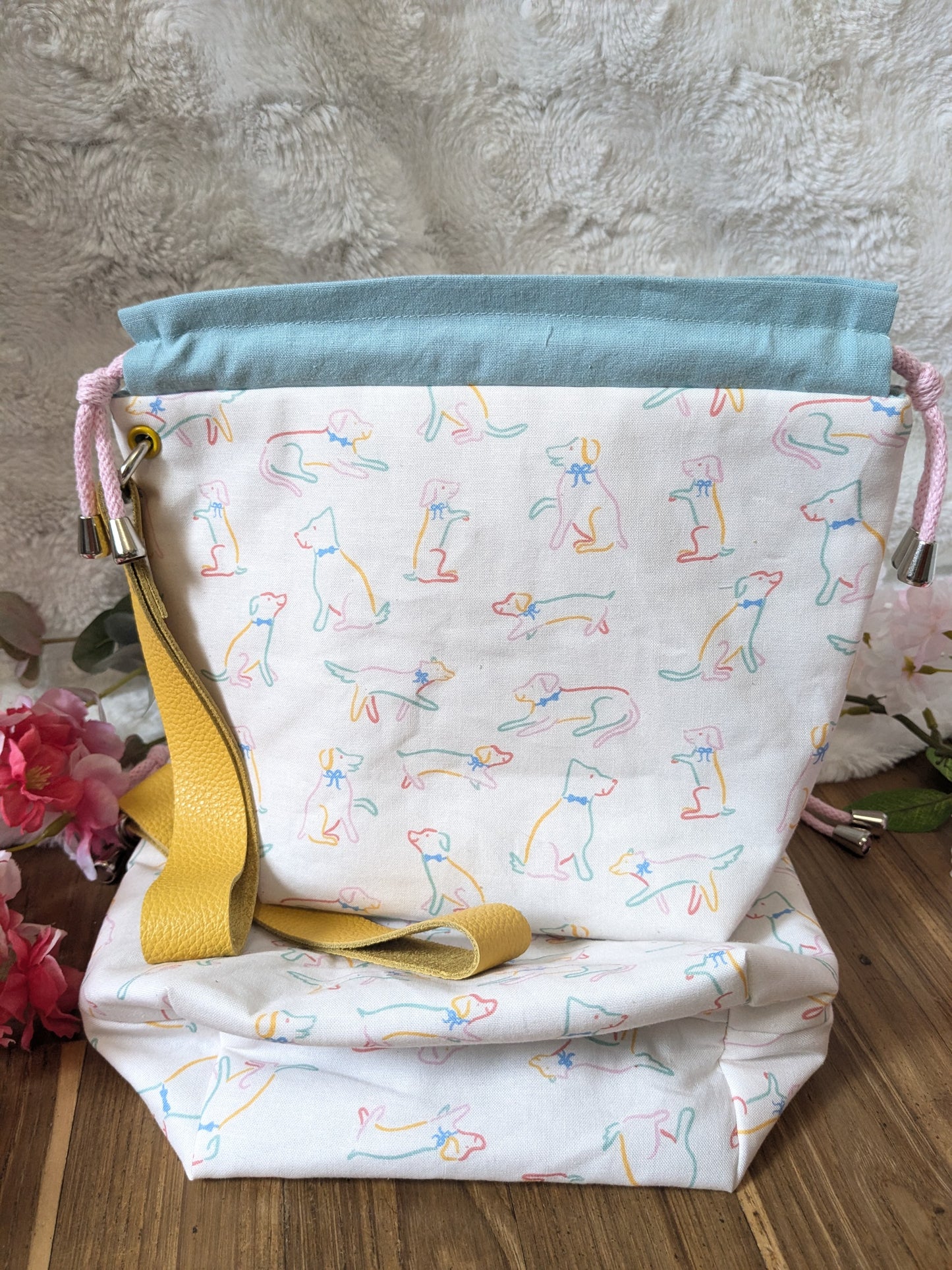 Sac à projet Basic "Chiens multicolores"