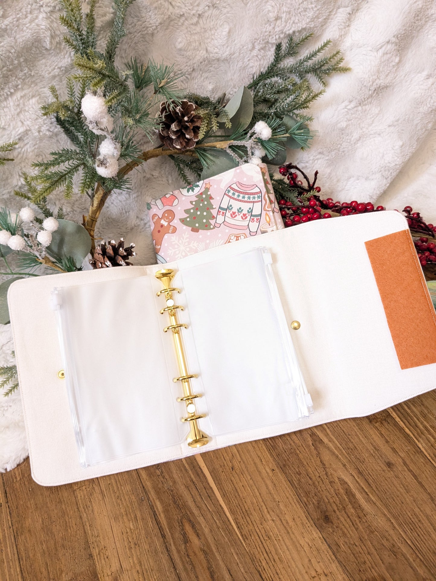 Classeur à aiguilles "Noël cosy"