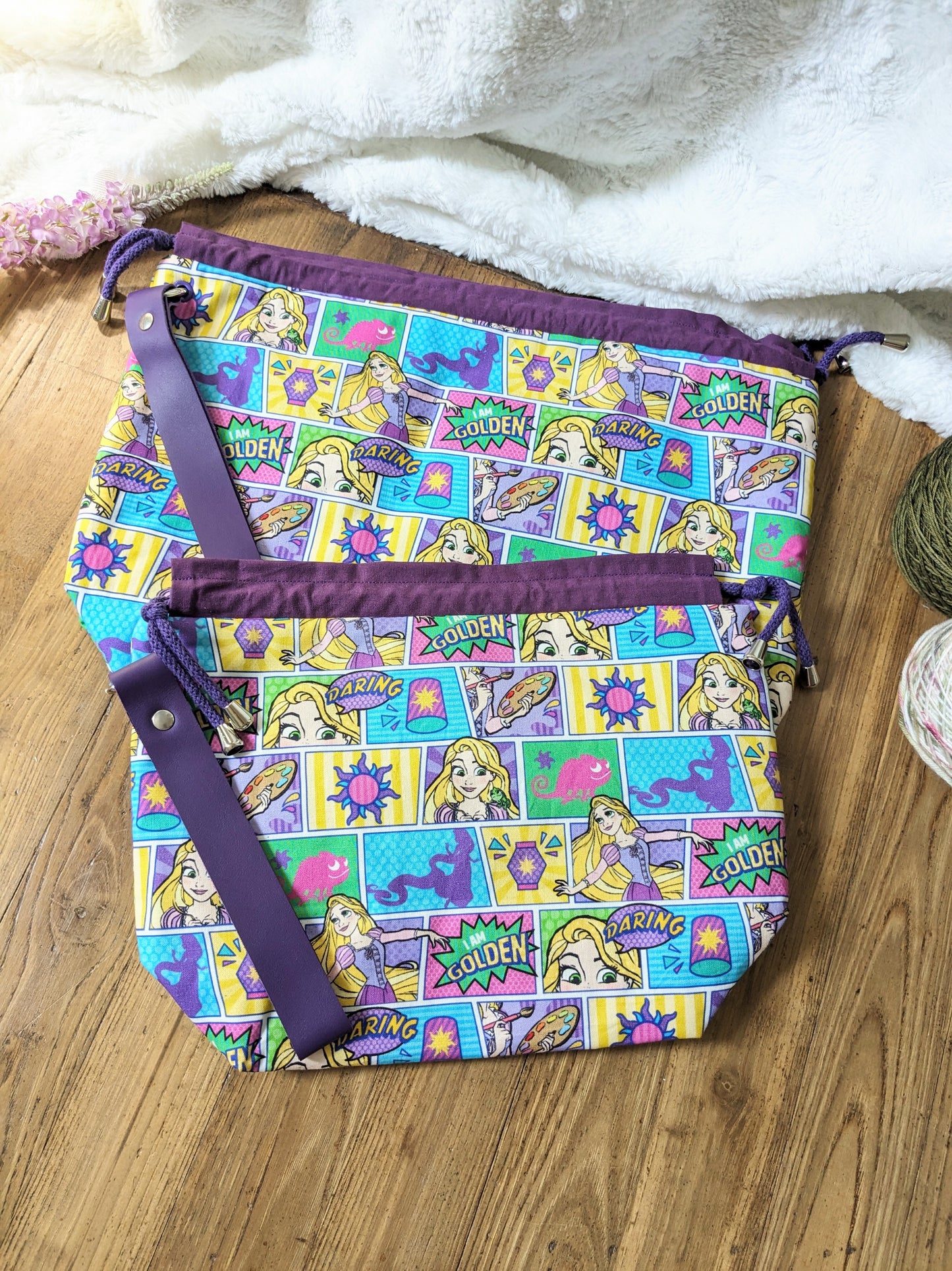 Sac à projet Basic "Raiponce"