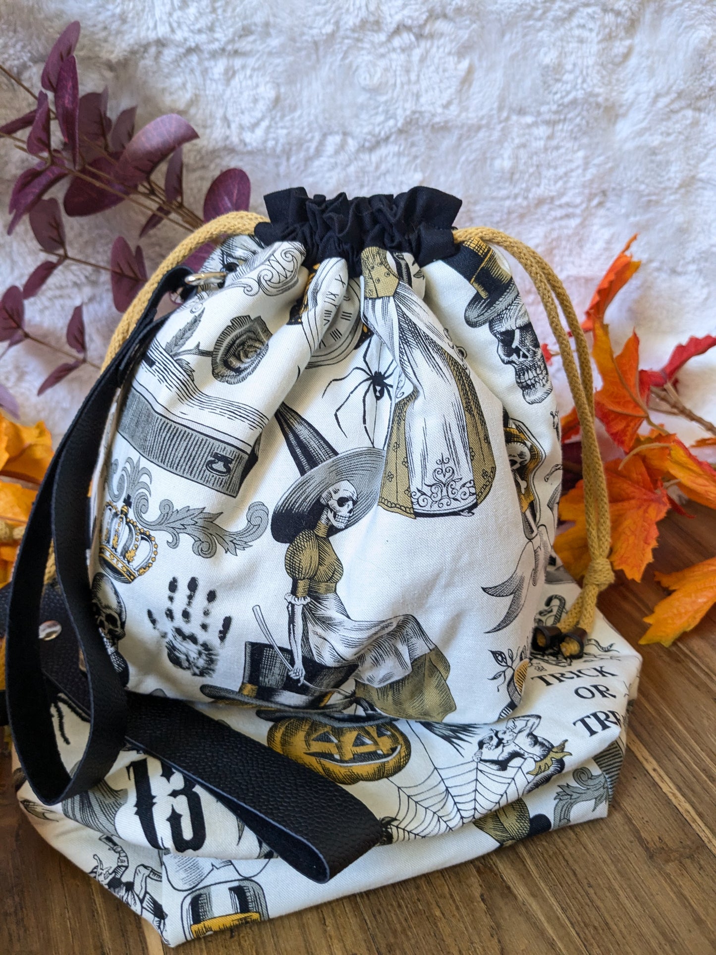 Sac à projet "Dark halloween"