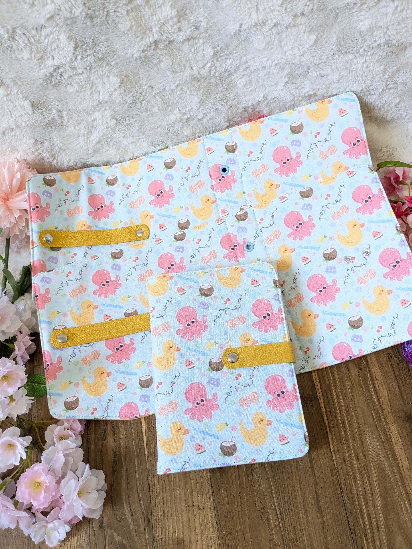 Classeur à aiguilles "Summer crochet" (classeur complet = couverture + structure ⚠️)