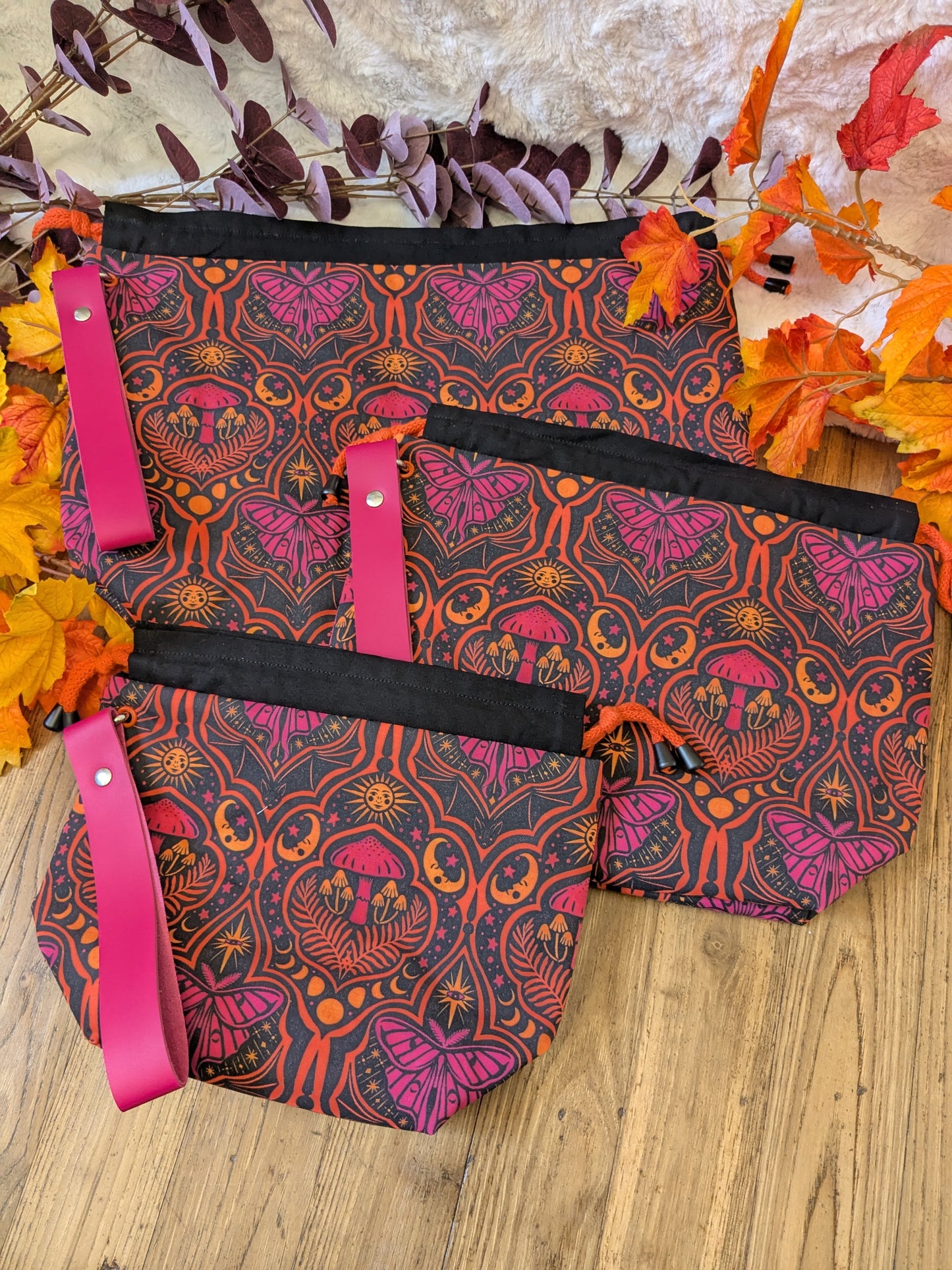 Sac à projet "Funky fall"