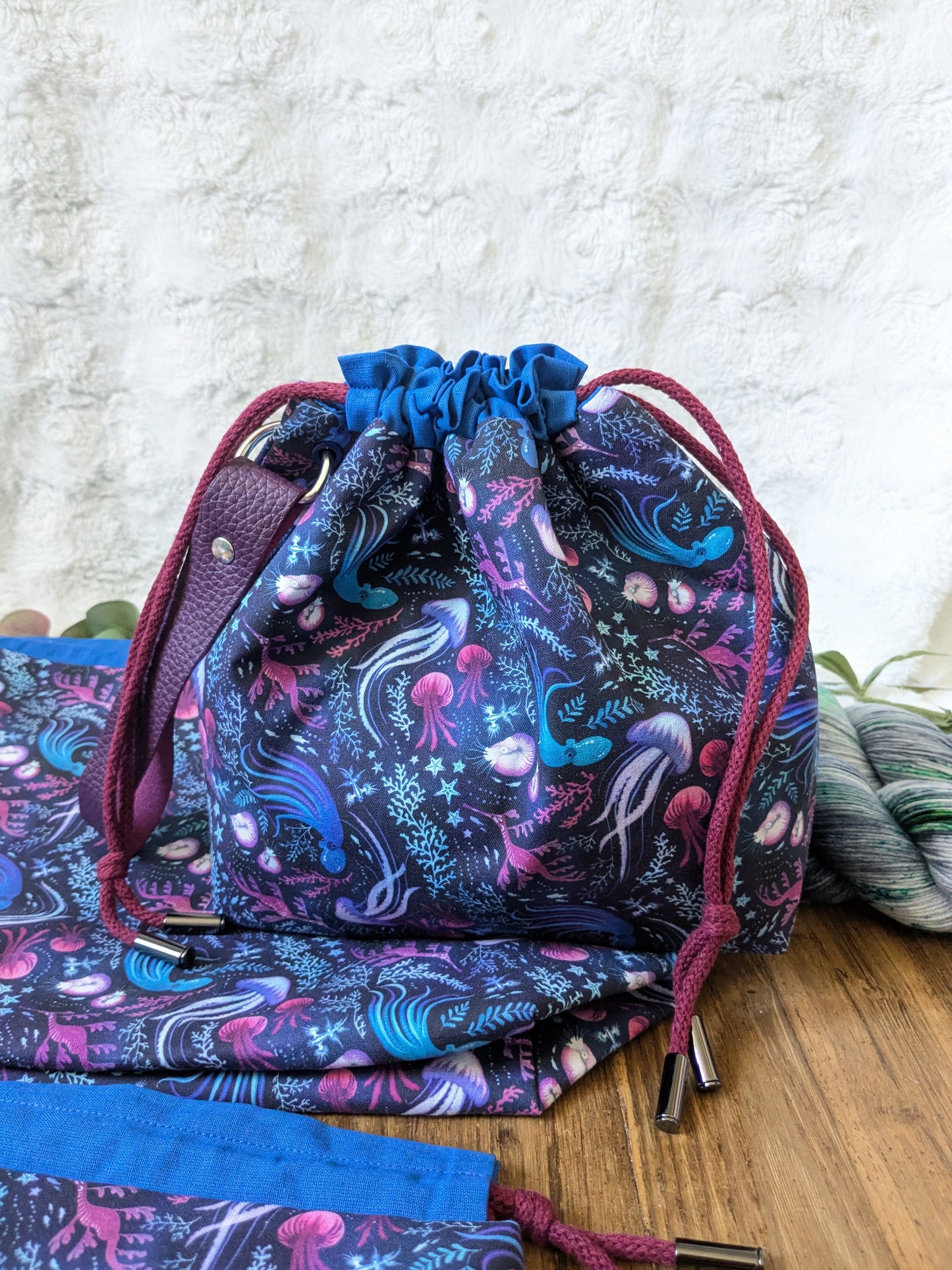 Sac à projet "Dans les abysses"