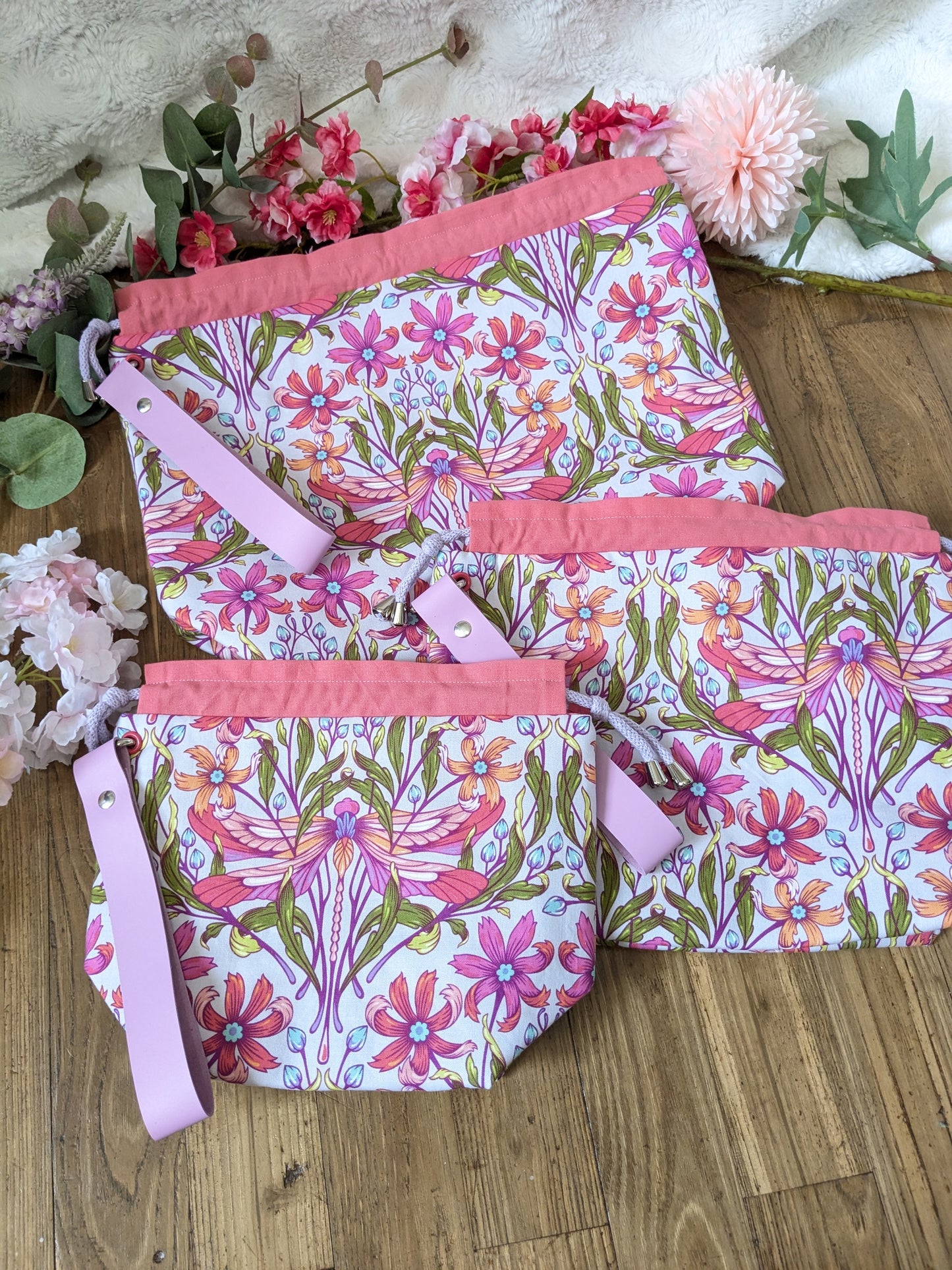 Sac à projet "Libellules"