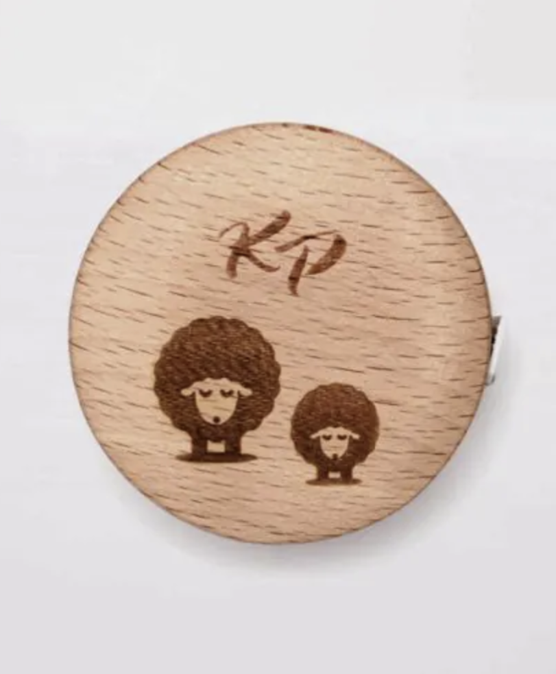Mètre ruban en bois rond Knitpro