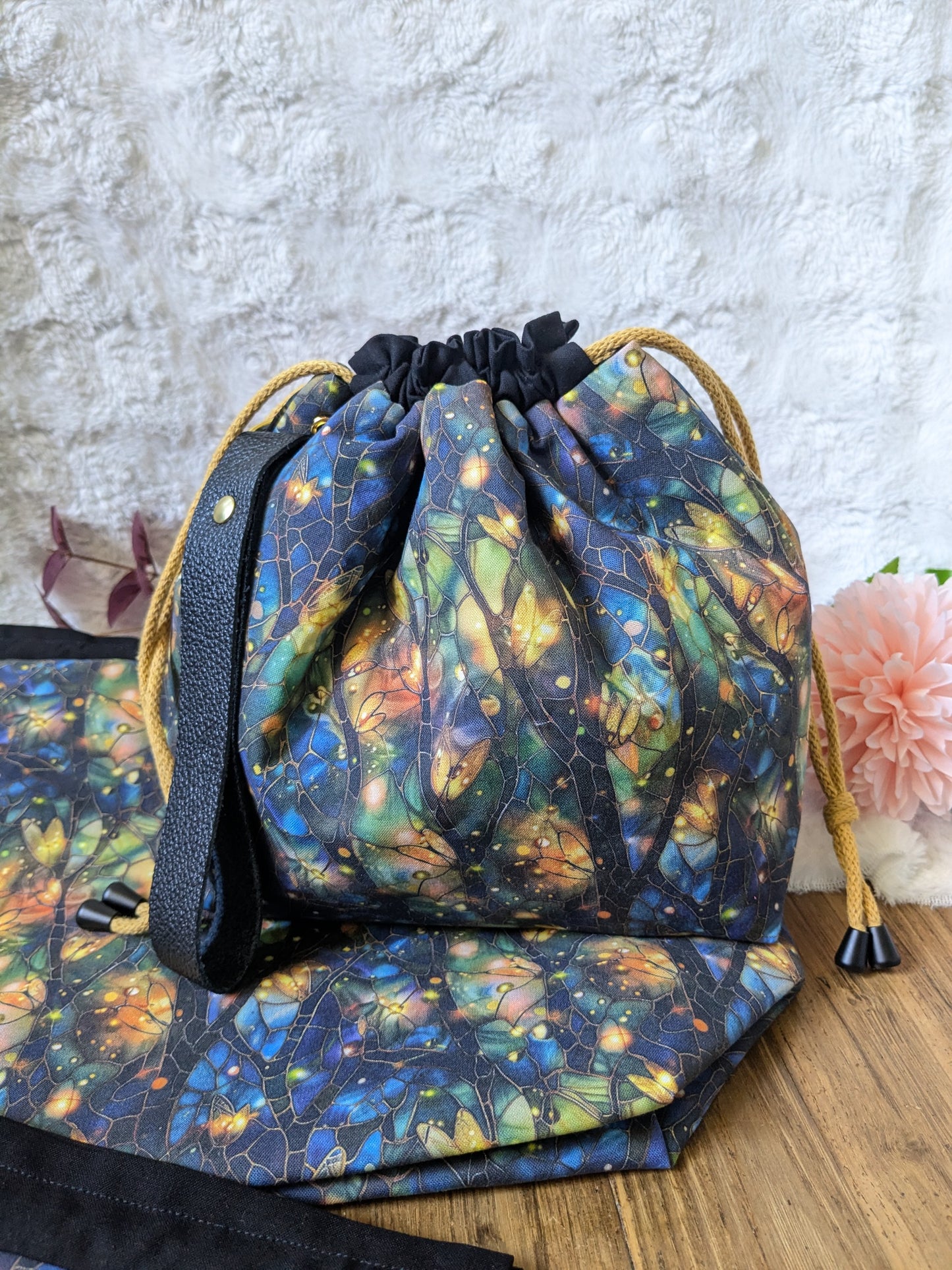 Sac à projet Basic "Vitrail lucioles"