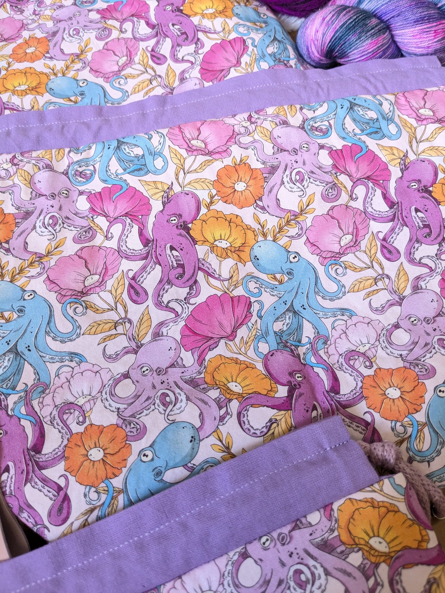 Sac à projet "Pieuvres"