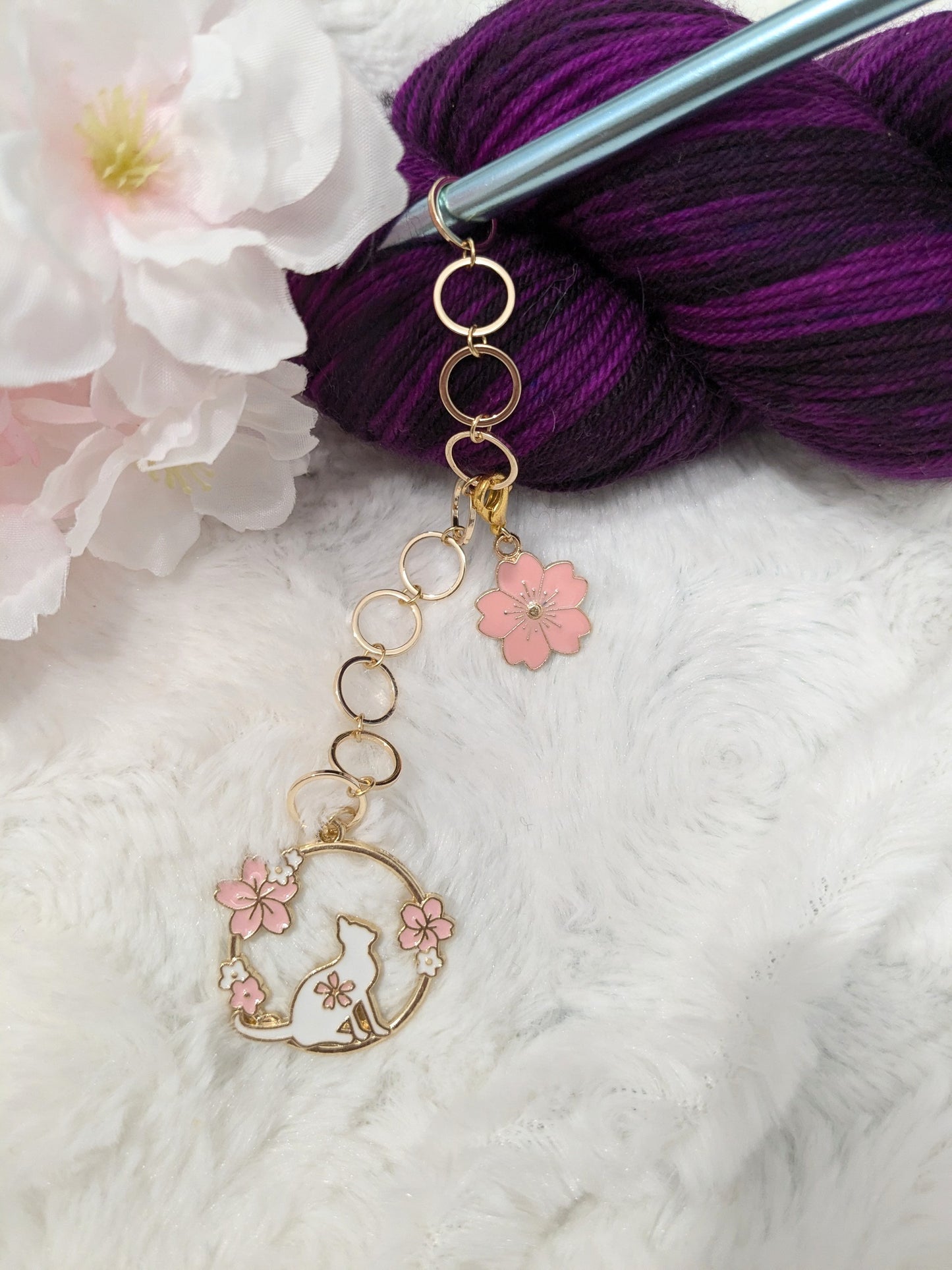 Compte rang "Chat et sakura version II"