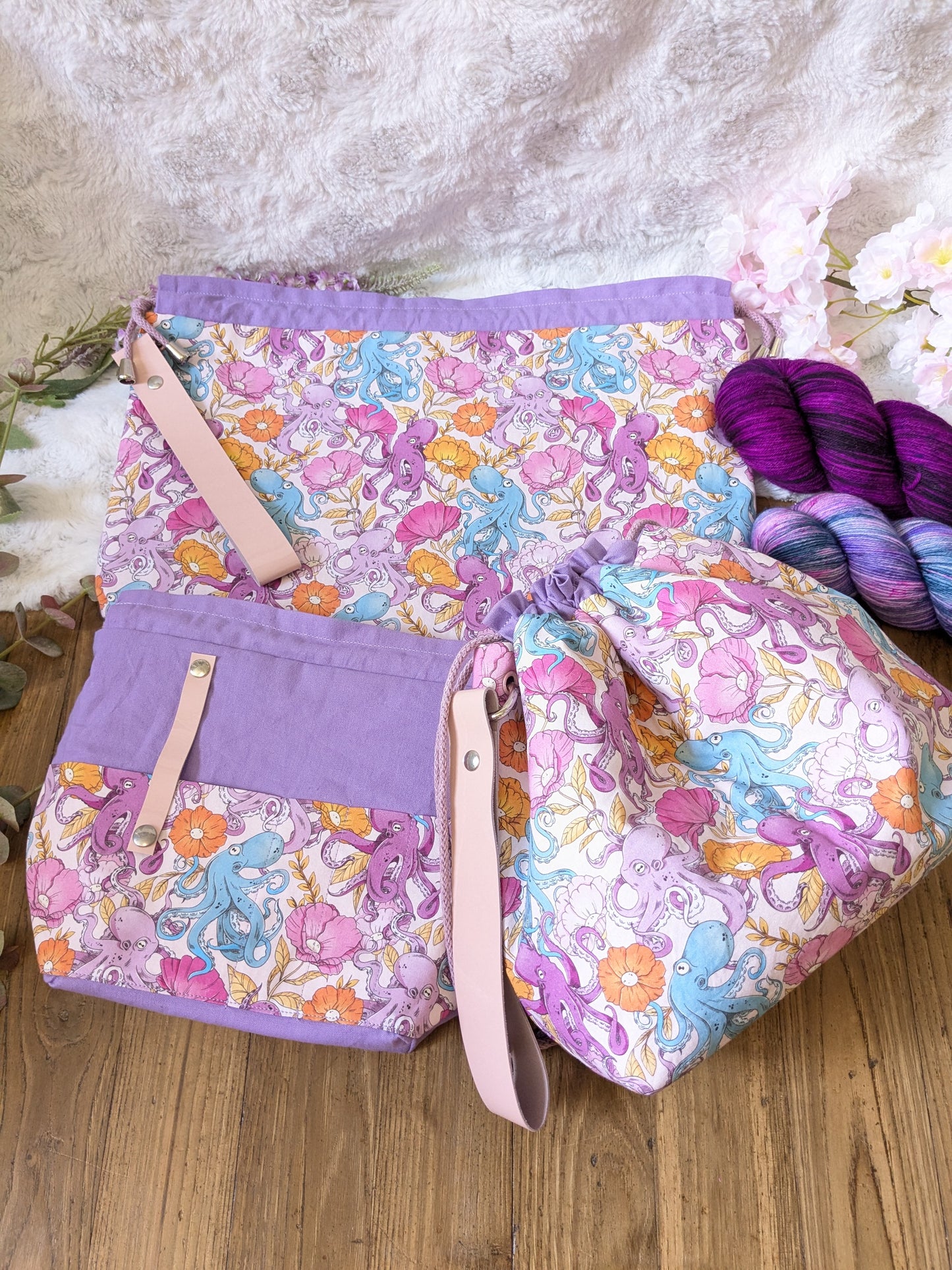 Sac à projet "Pieuvres"