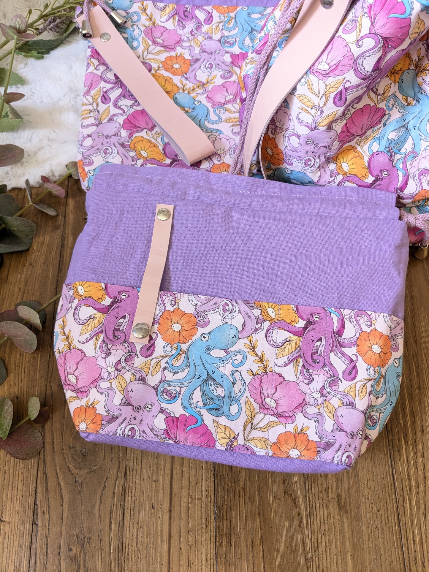 Sac à projet "Pieuvres"