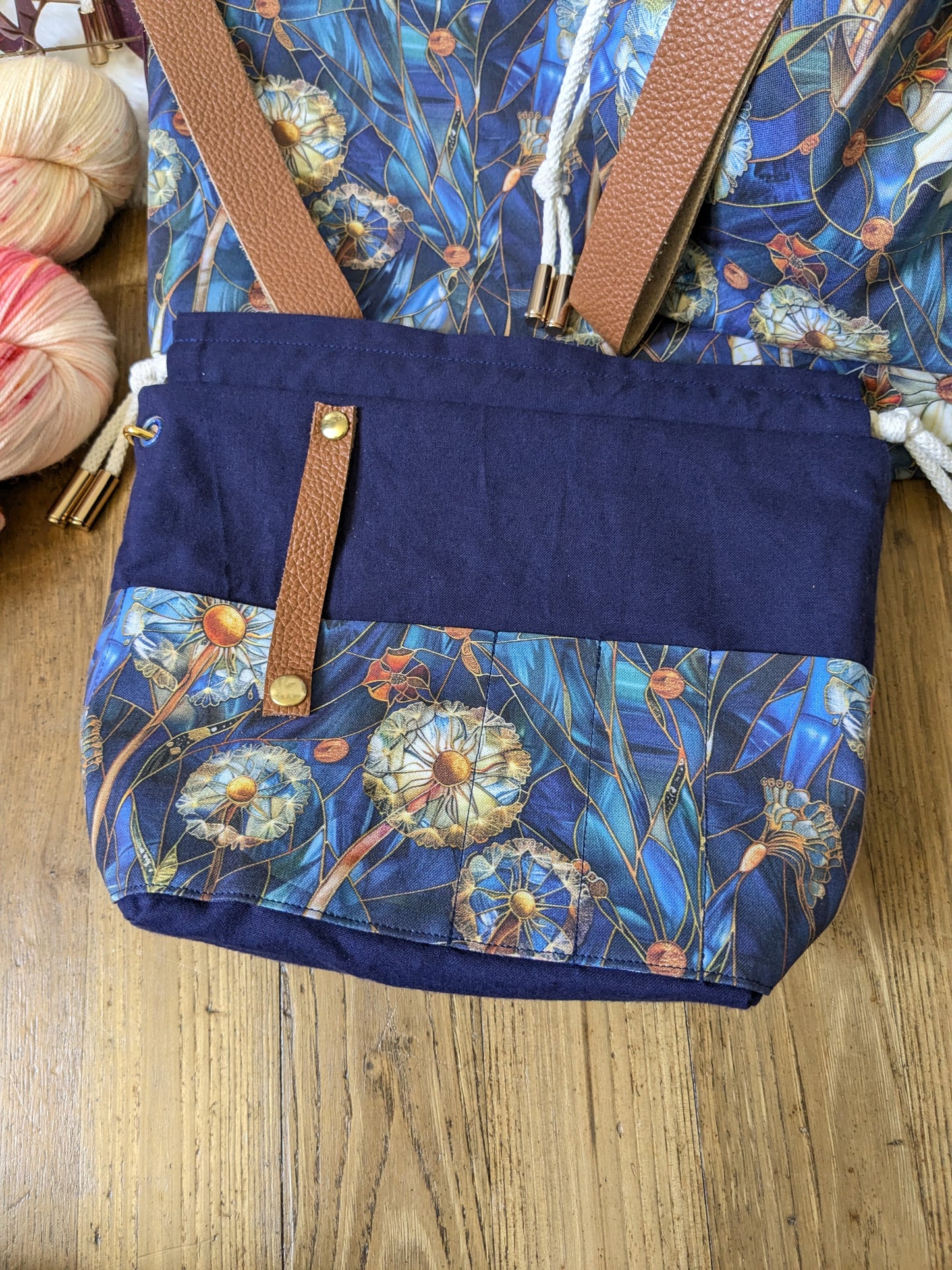 Sac à projet Basic "Vitrail dandelion"