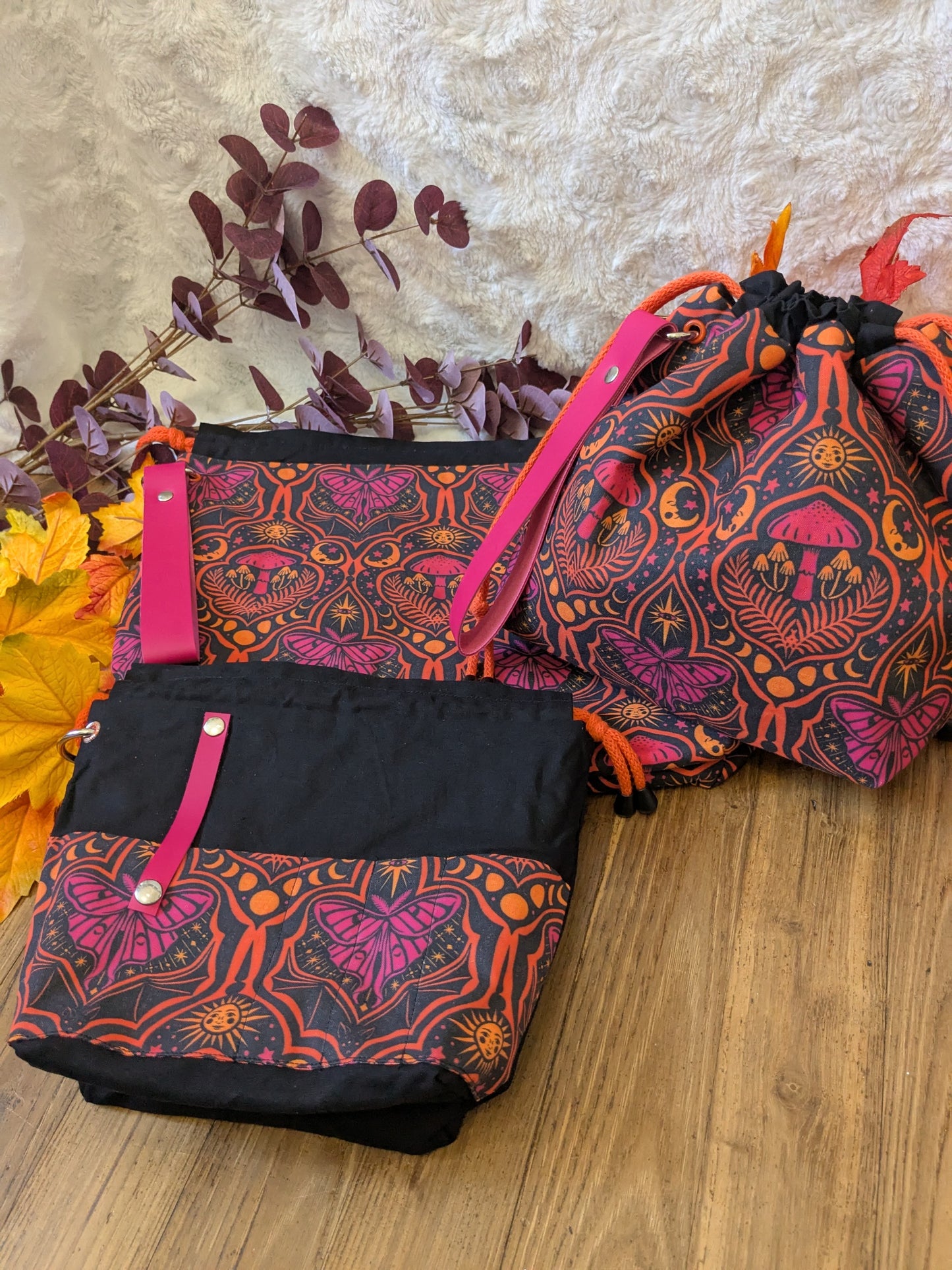 Sac à projet "Funky fall"