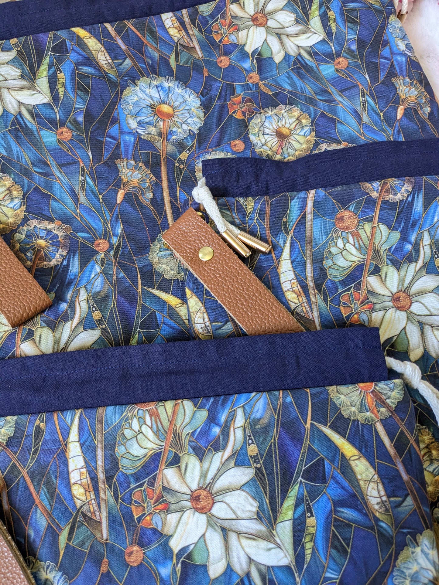 Sac à projet Basic "Vitrail dandelion"