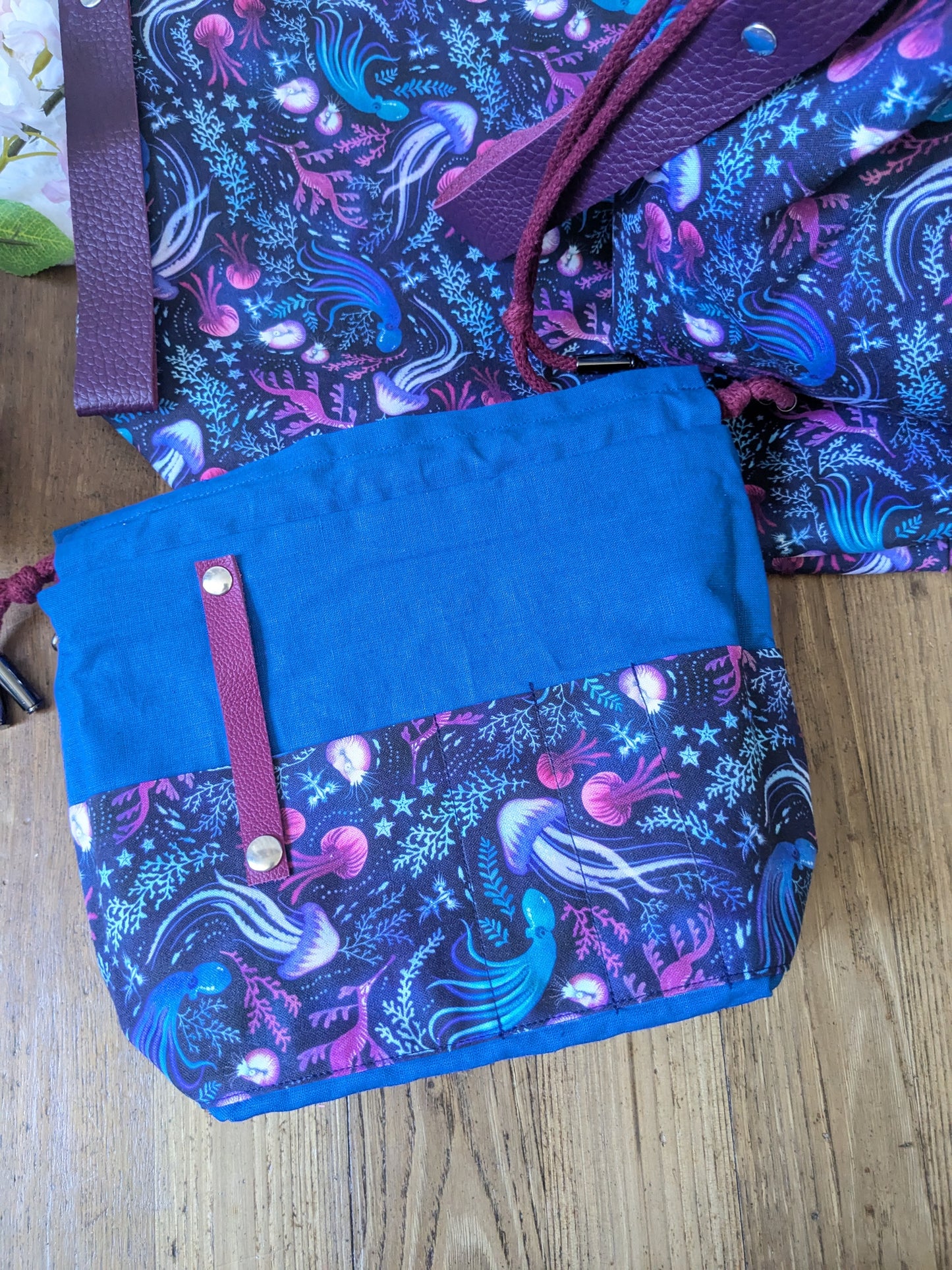 Sac à projet "Dans les abysses"
