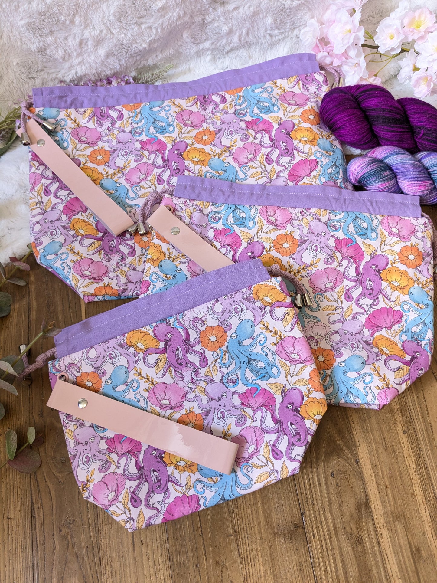 Sac à projet "Pieuvres"