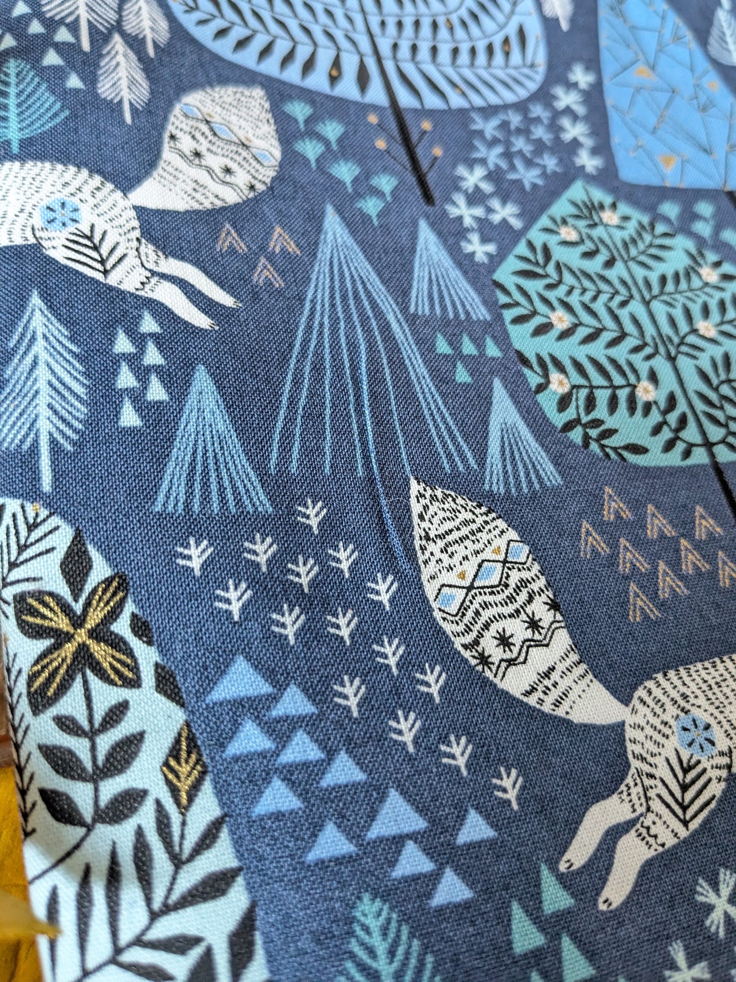 Sac à projet Optimo "Winter forest"