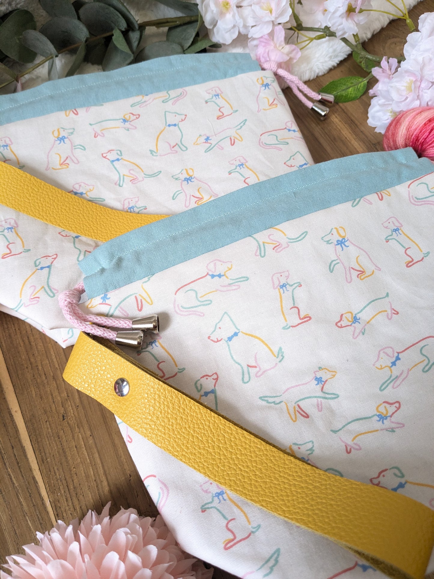 Sac à projet Basic "Chiens multicolores"