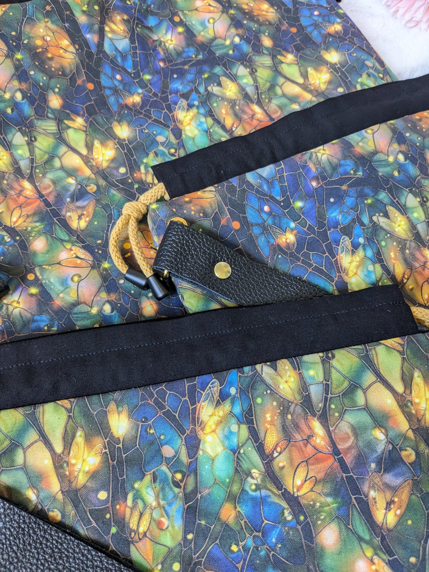 Sac à projet Basic "Vitrail lucioles"