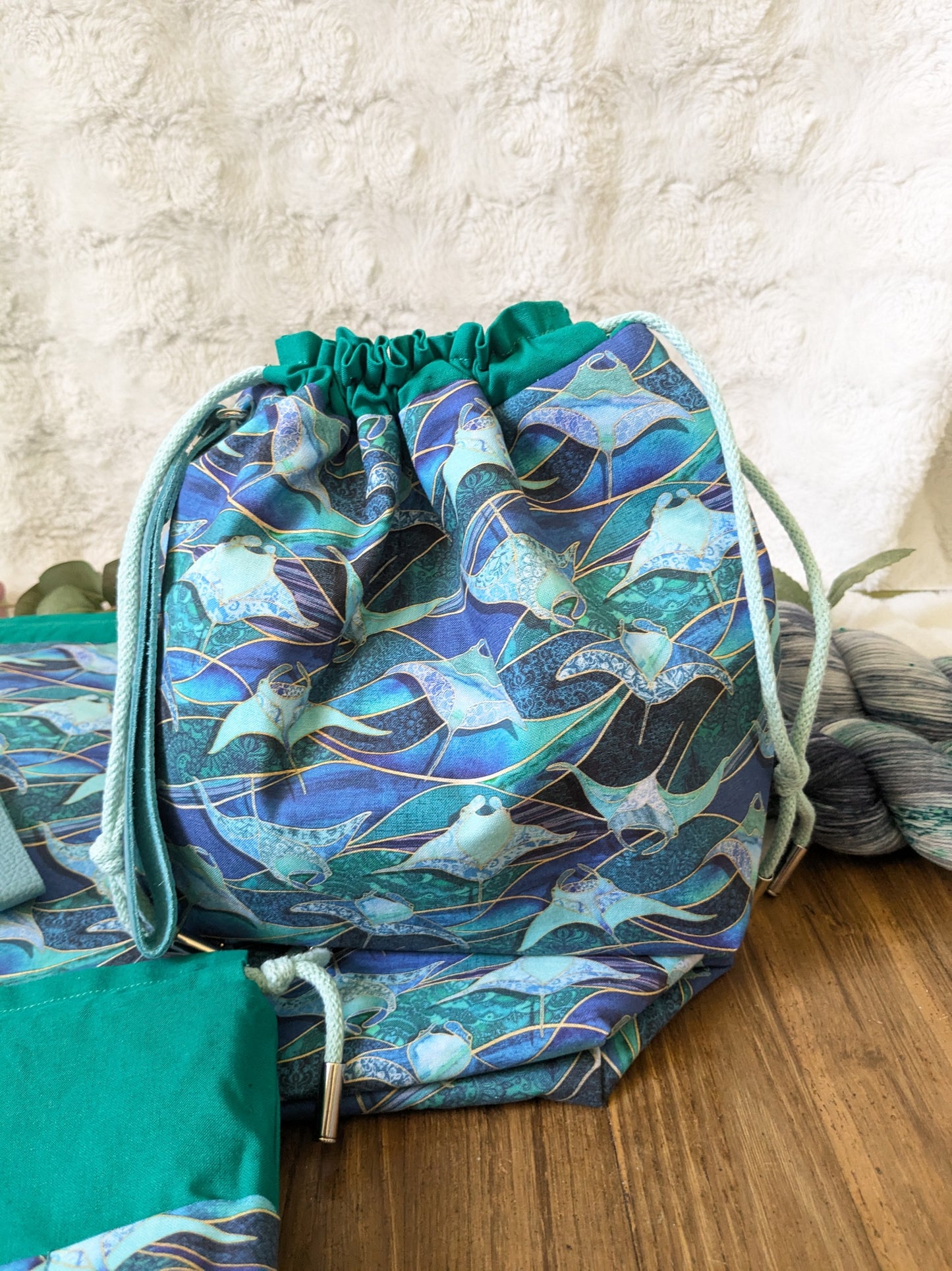 Sac à projet "Raies manta"