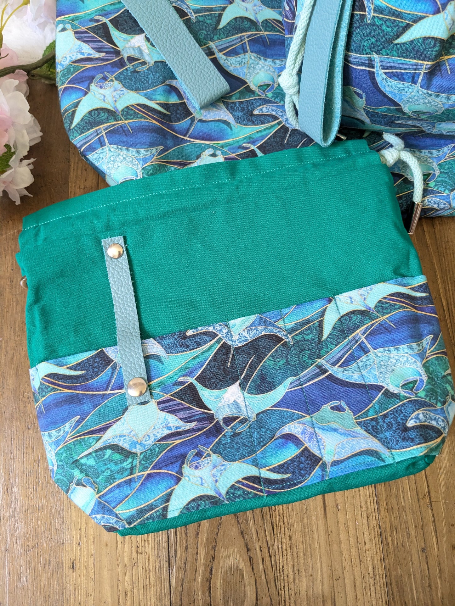 Sac à projet "Raies manta"