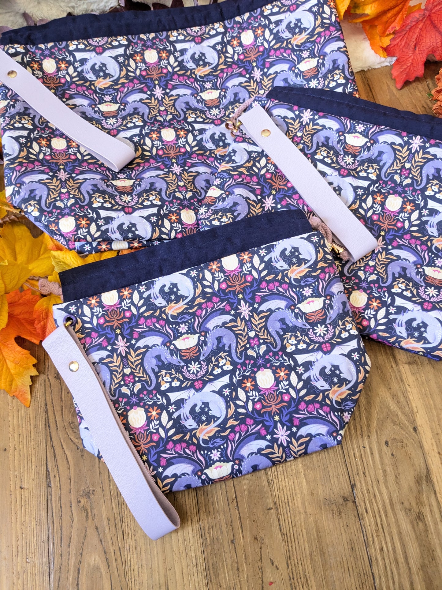 Sac à projet "Minis dragons"
