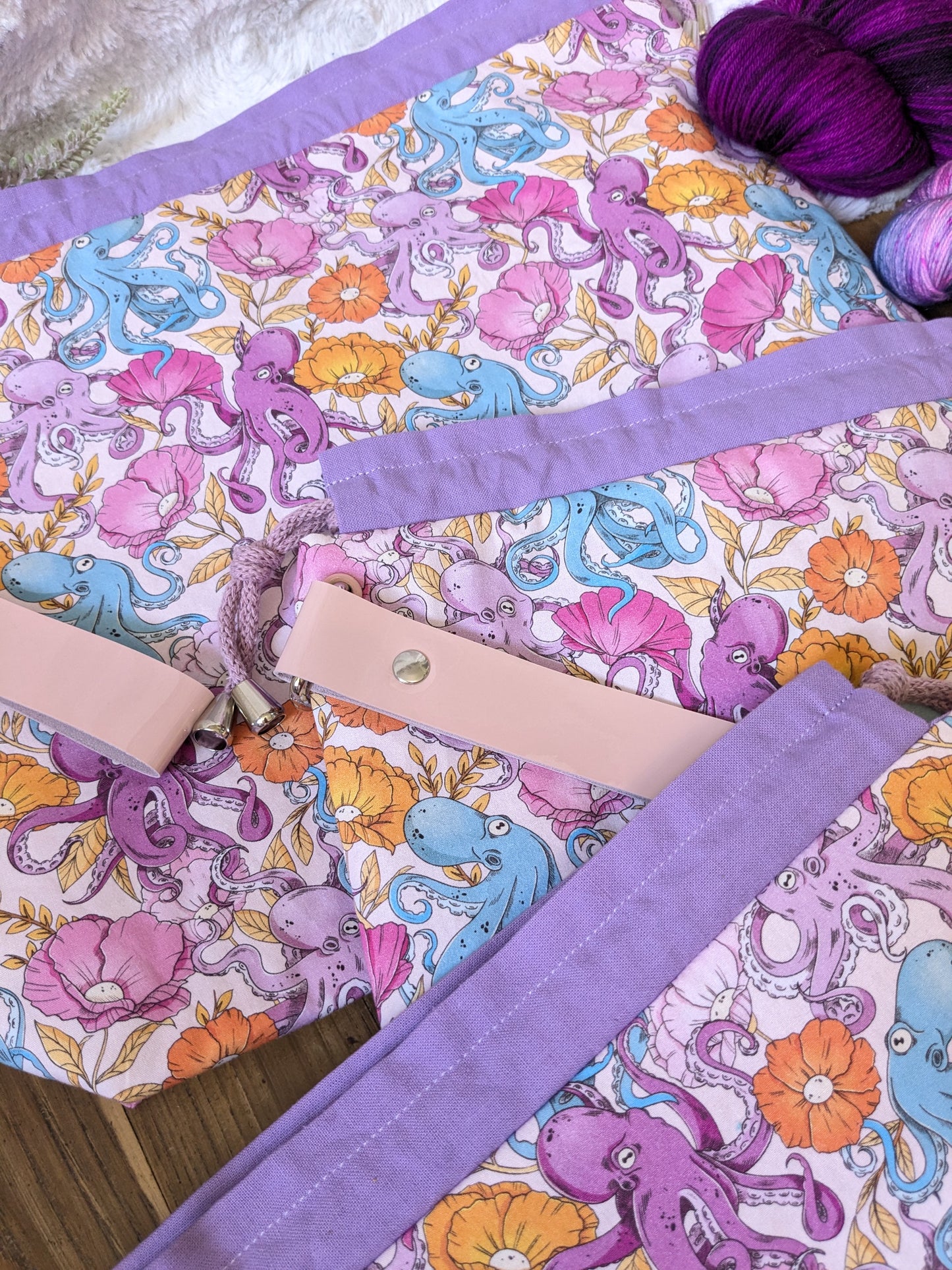 Sac à projet "Pieuvres"