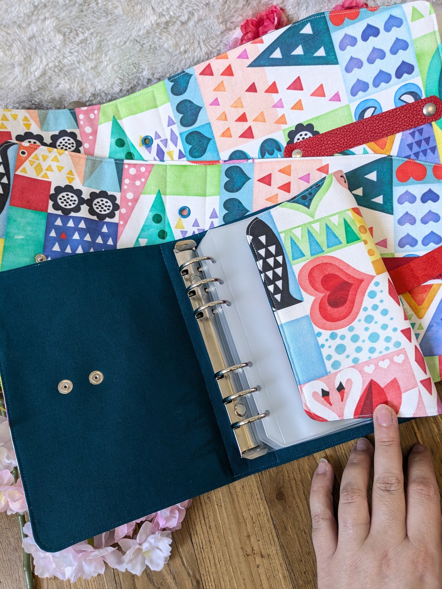 Classeur à aiguilles "Summer vibes" (classeur complet = couverture + structure ⚠️)