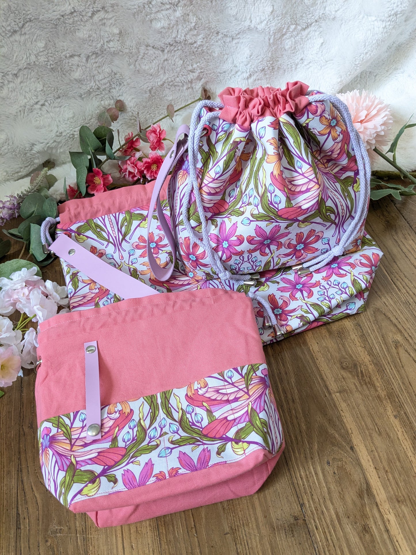 Sac à projet "Libellules"