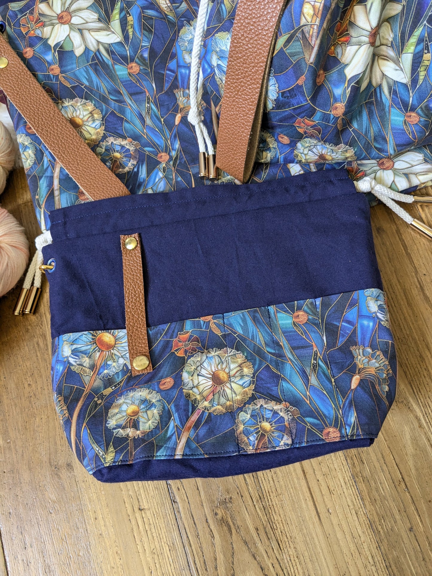 Sac à projet Basic "Vitrail dandelion"