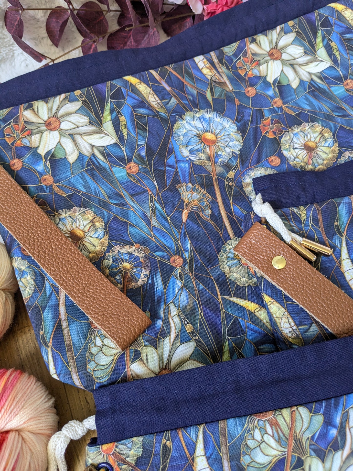 Sac à projet Basic "Vitrail dandelion"
