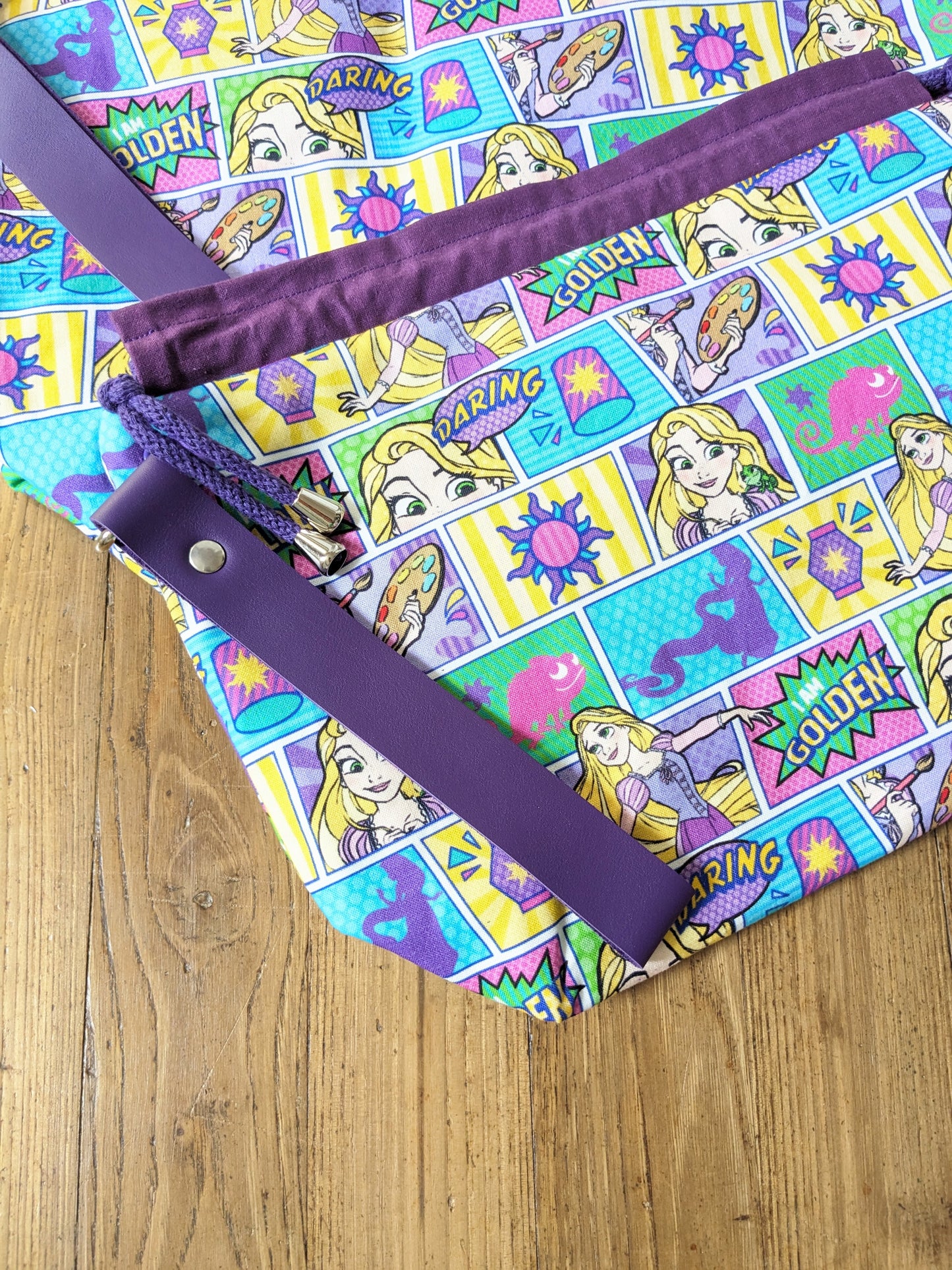 Sac à projet Basic "Raiponce"