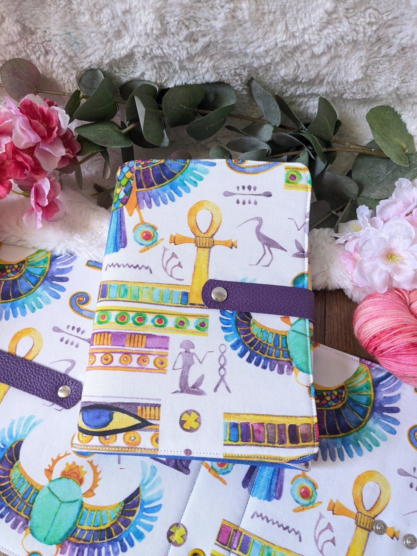 Classeur à aiguilles "Egypte" (classeur complet = couverture + structure ⚠️)