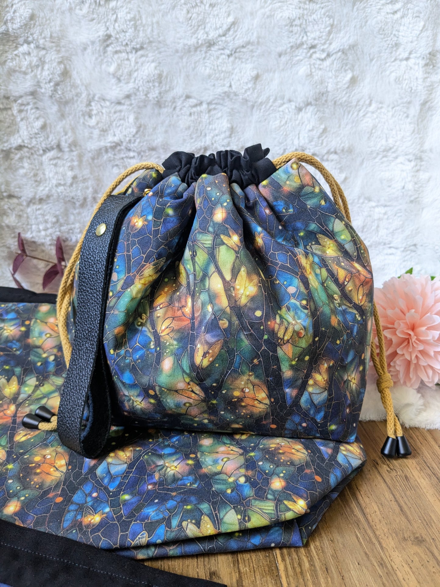 Sac à projet Basic "Vitrail lucioles"