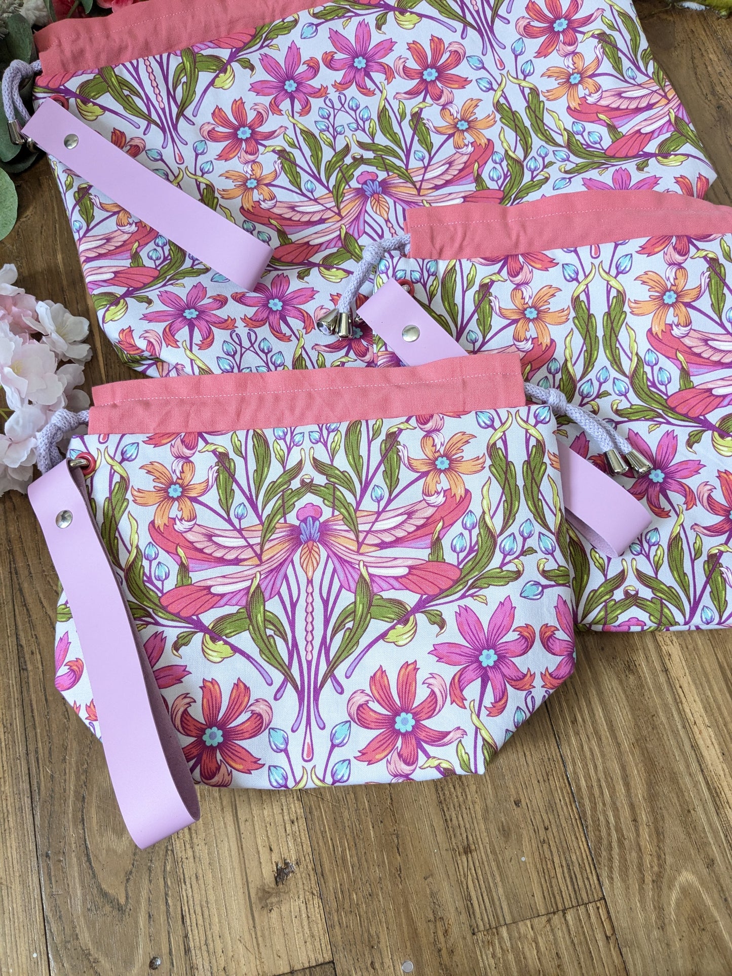 Sac à projet "Libellules"